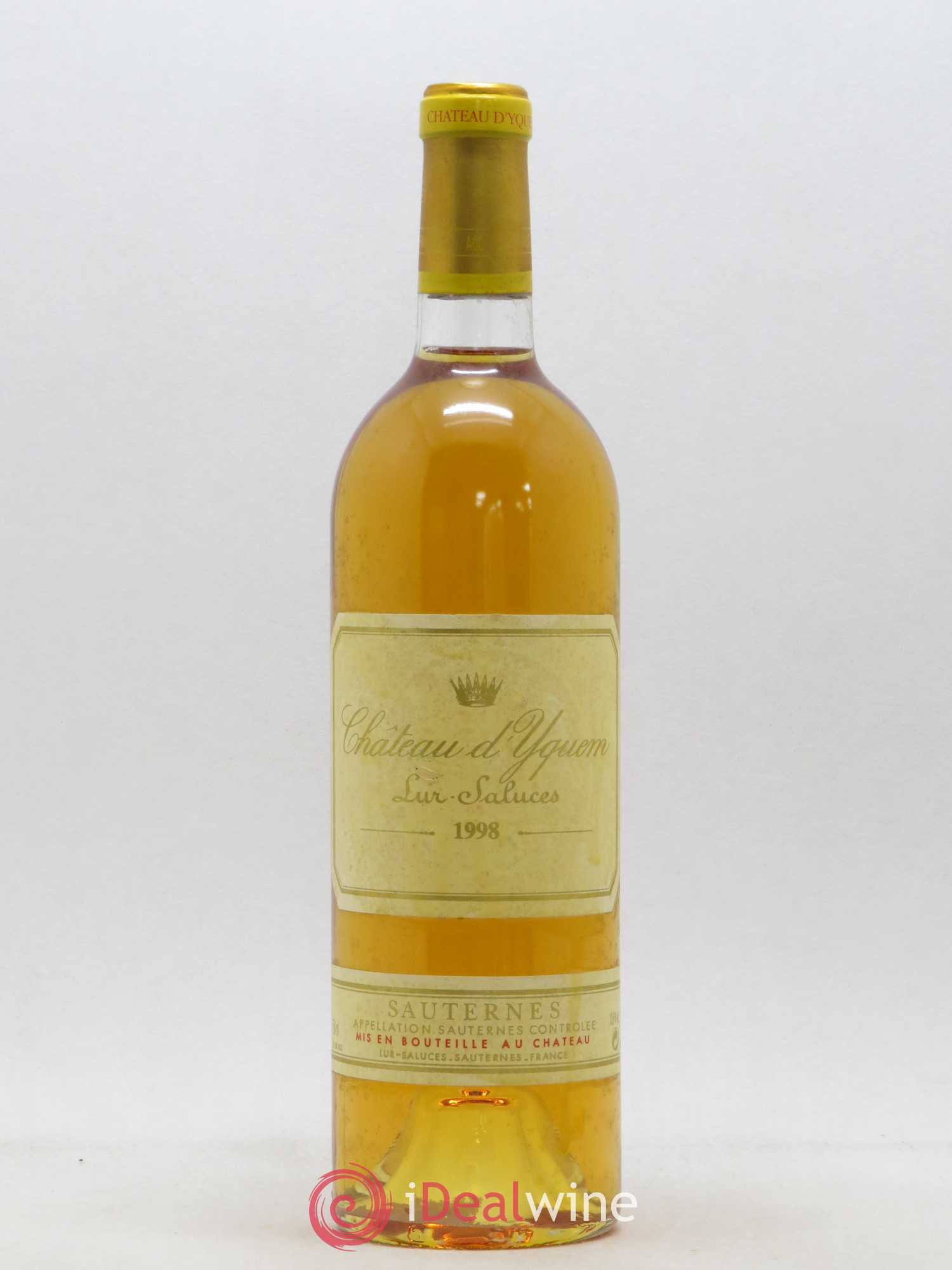 Château d' Yquem 1er Cru Classé Supérieur 1998 - Lotto di 1 bottiglia - 0