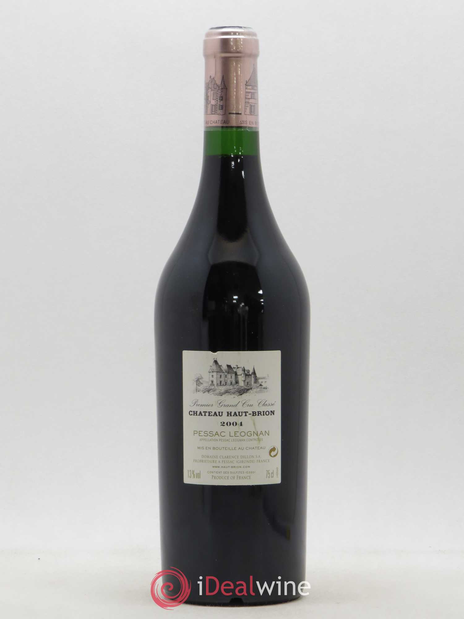 Château Haut Brion 1er Grand Cru Classé 2004 - Lot de 1 bouteille - 1