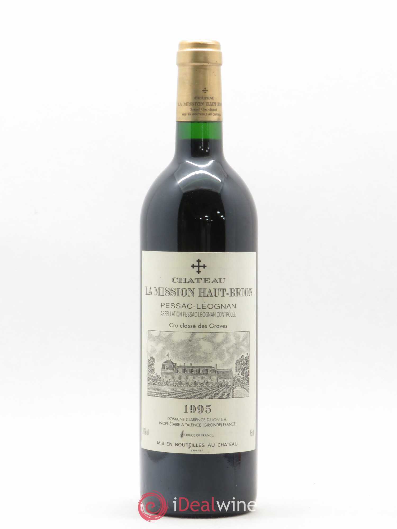 Château la Mission Haut-Brion Cru Classé de Graves 1995 - Lot de 1 bouteille - 0
