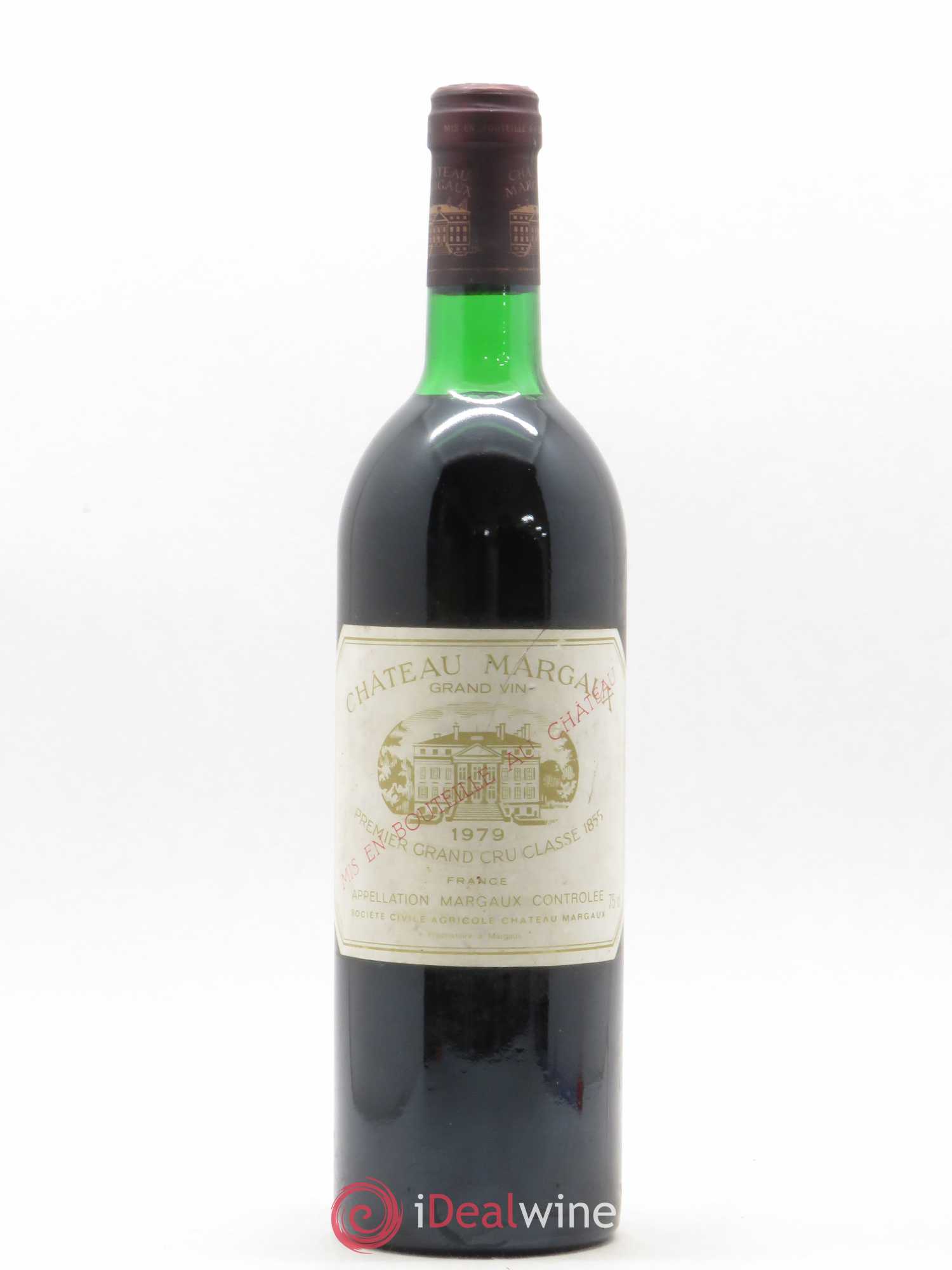Château Margaux 1er Grand Cru Classé 1979 - Lot de 1 bouteille - 0