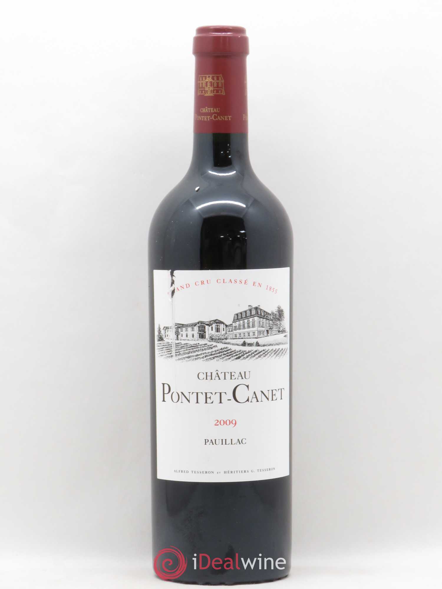 Château Pontet Canet 5ème Grand Cru Classé 2009 - Lot de 1 bouteille - 0