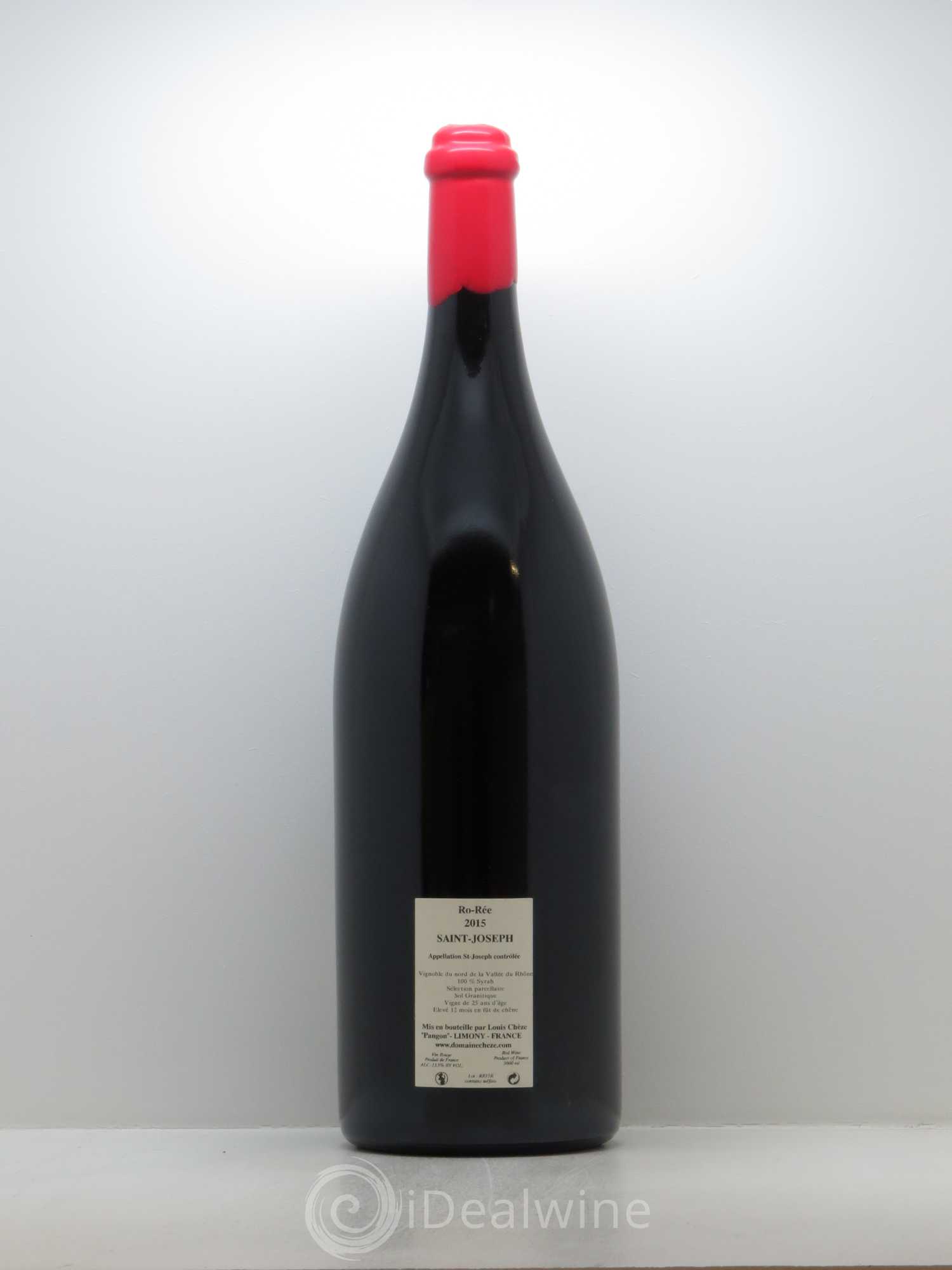 Saint-Joseph Ro-Rée Louis Cheze (Domaine) 2015 - Lot de 1 jeroboam - 1