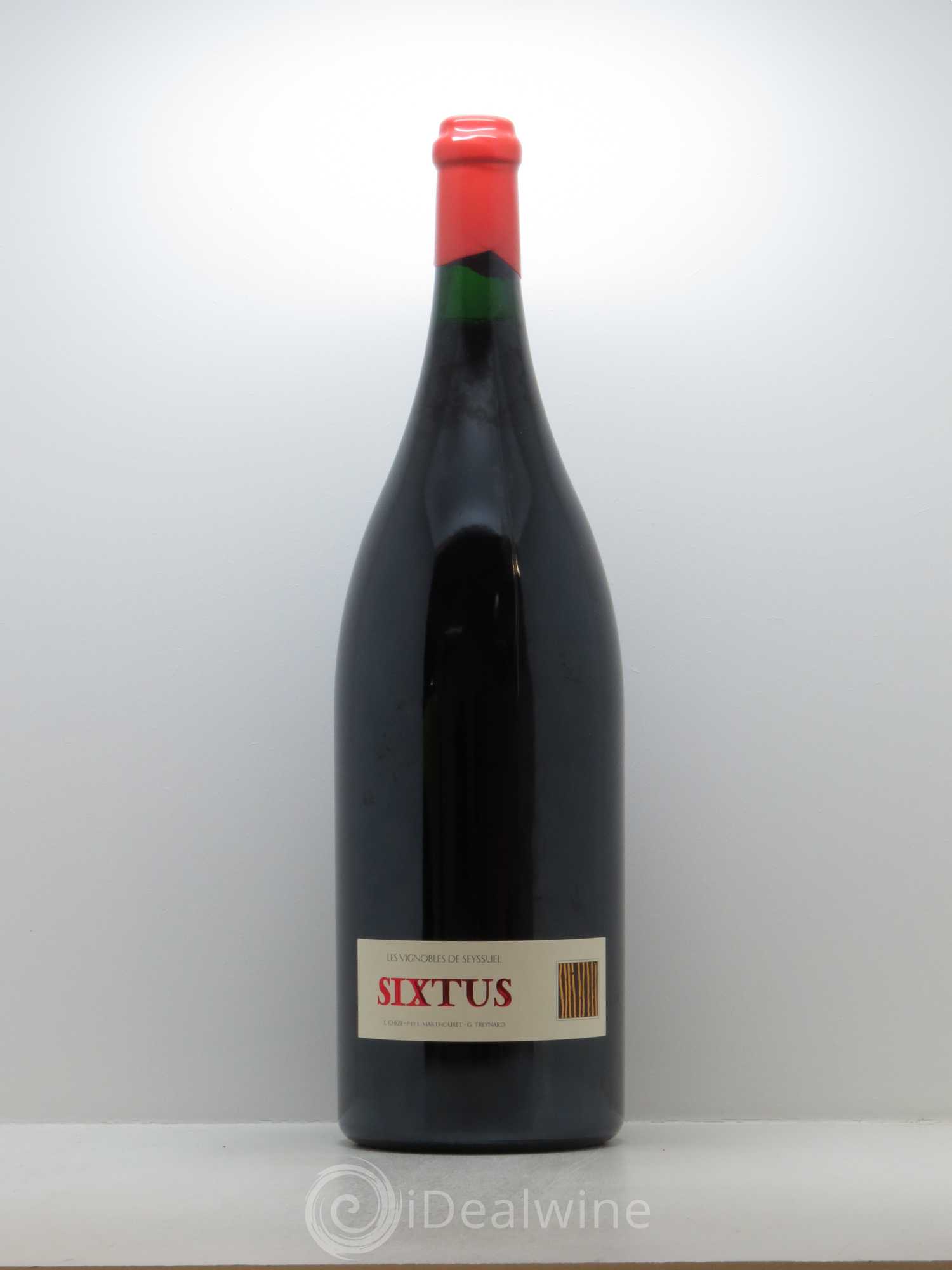Collines Rhodaniennes Sixtus Les Vignobles de Seyssuel - Louis Cheze (Domaine) 2015 - Lot de 1 jeroboam - 0