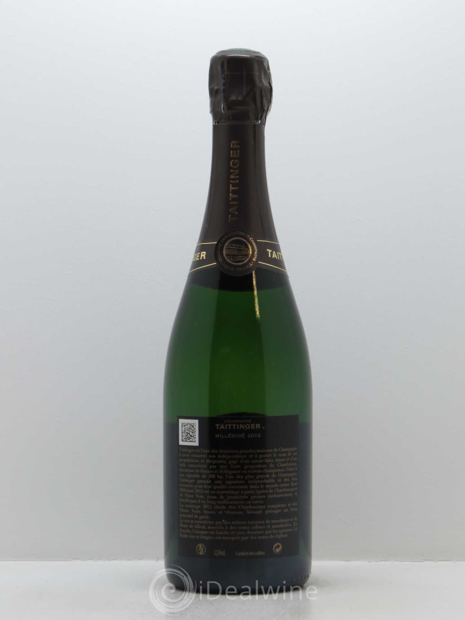 Brut Réserve Taittinger  2012 - Lot of 1 bottle - 1
