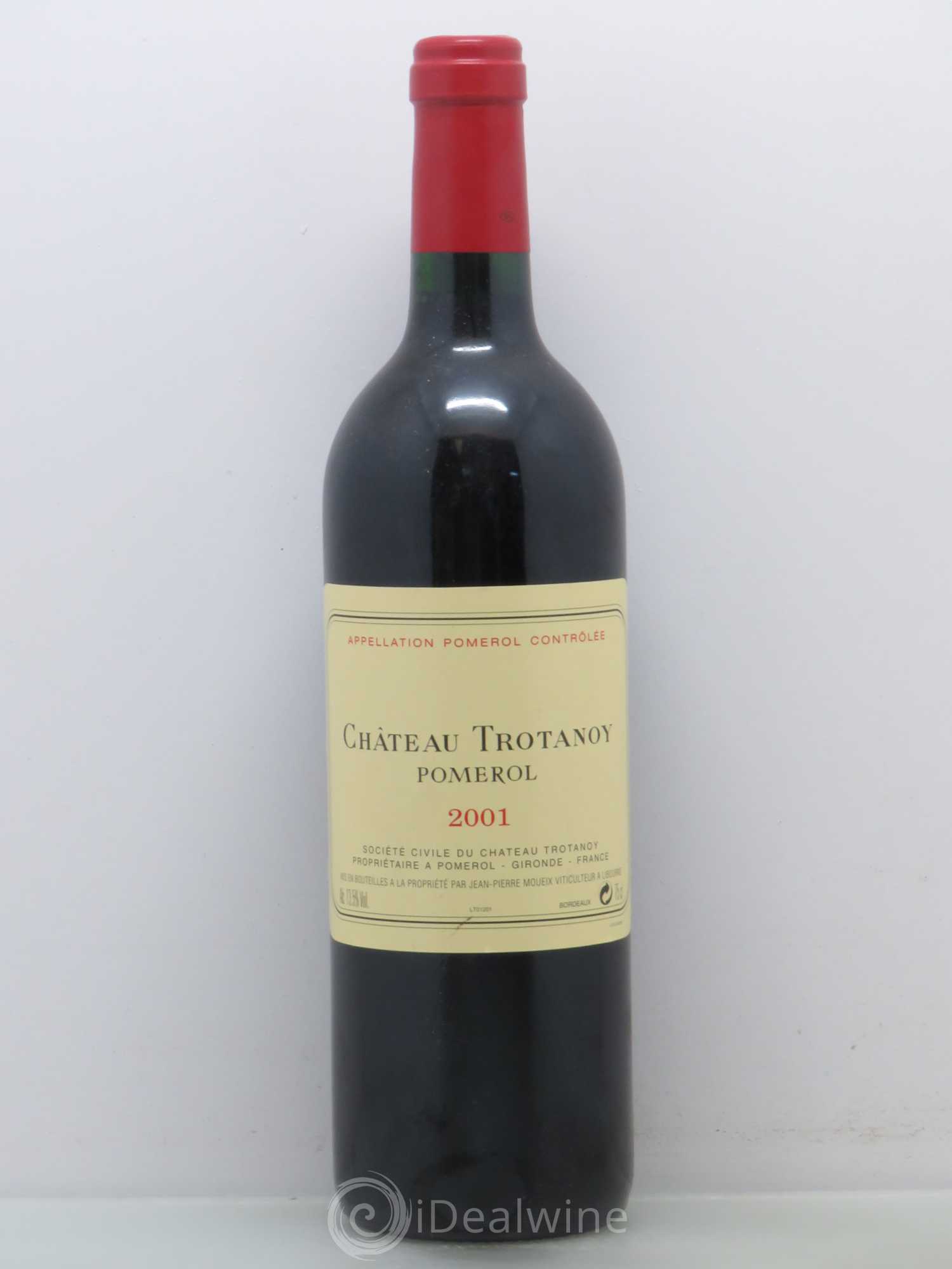 Château Trotanoy 2001 - Lot de 1 bouteille - 0