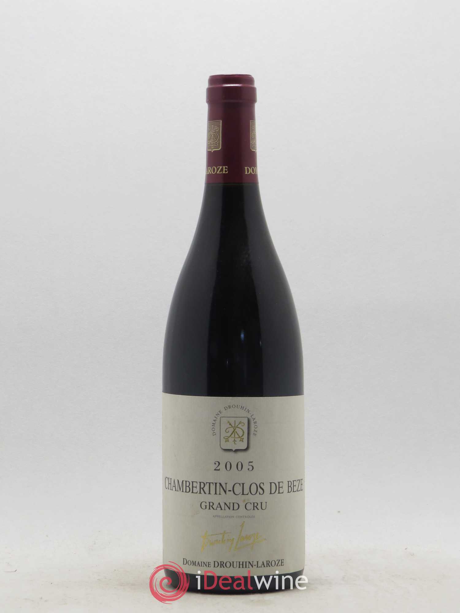 Chambertin Clos de Bèze Grand Cru Domaine Drouhin-Laroze 2005 - Lot de 1 bouteille - 0