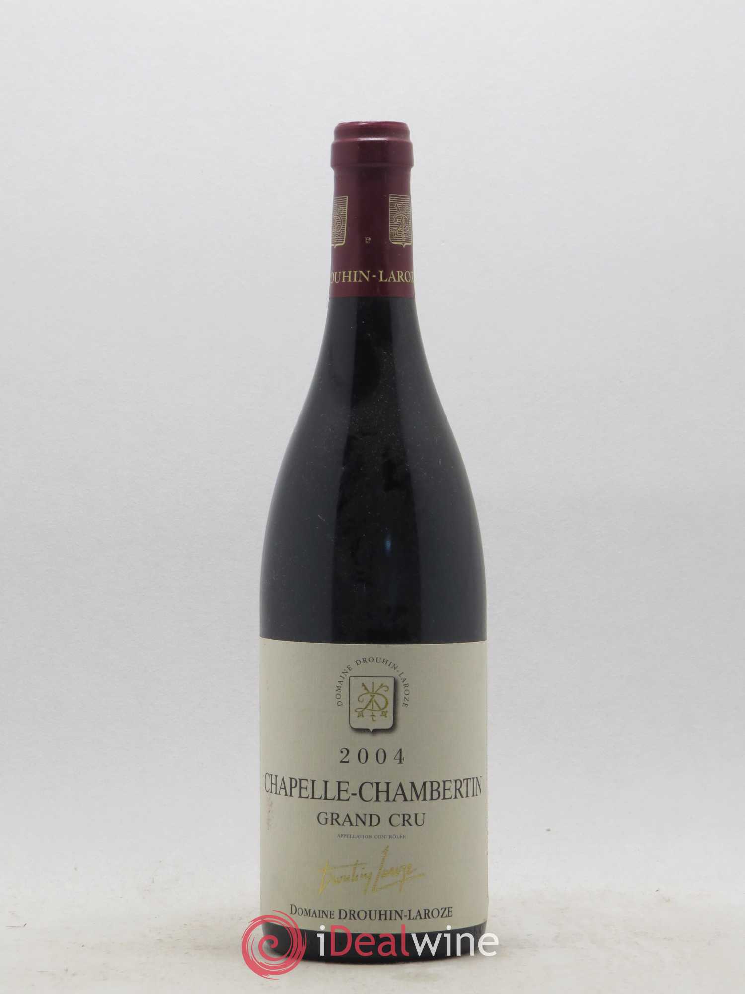 Chapelle-Chambertin Grand Cru Domaine Drouhin-Laroze 2004 - Lot de 1 bouteille - 0