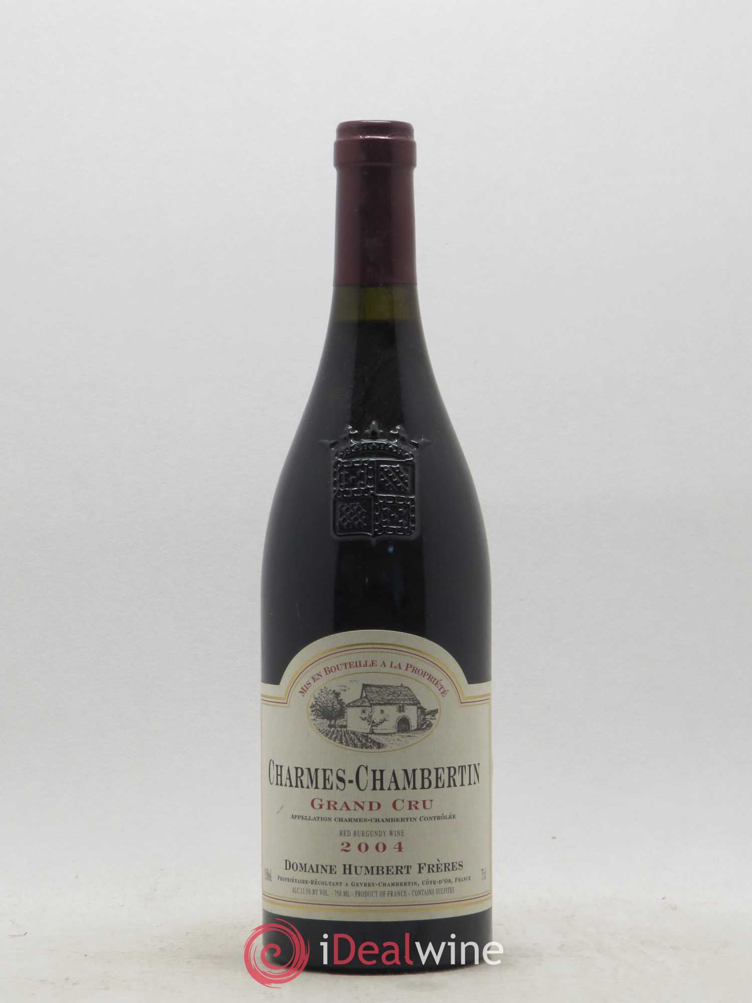 Charmes-Chambertin Grand Cru Humbert 2004 - Lot de 1 bouteille - 0