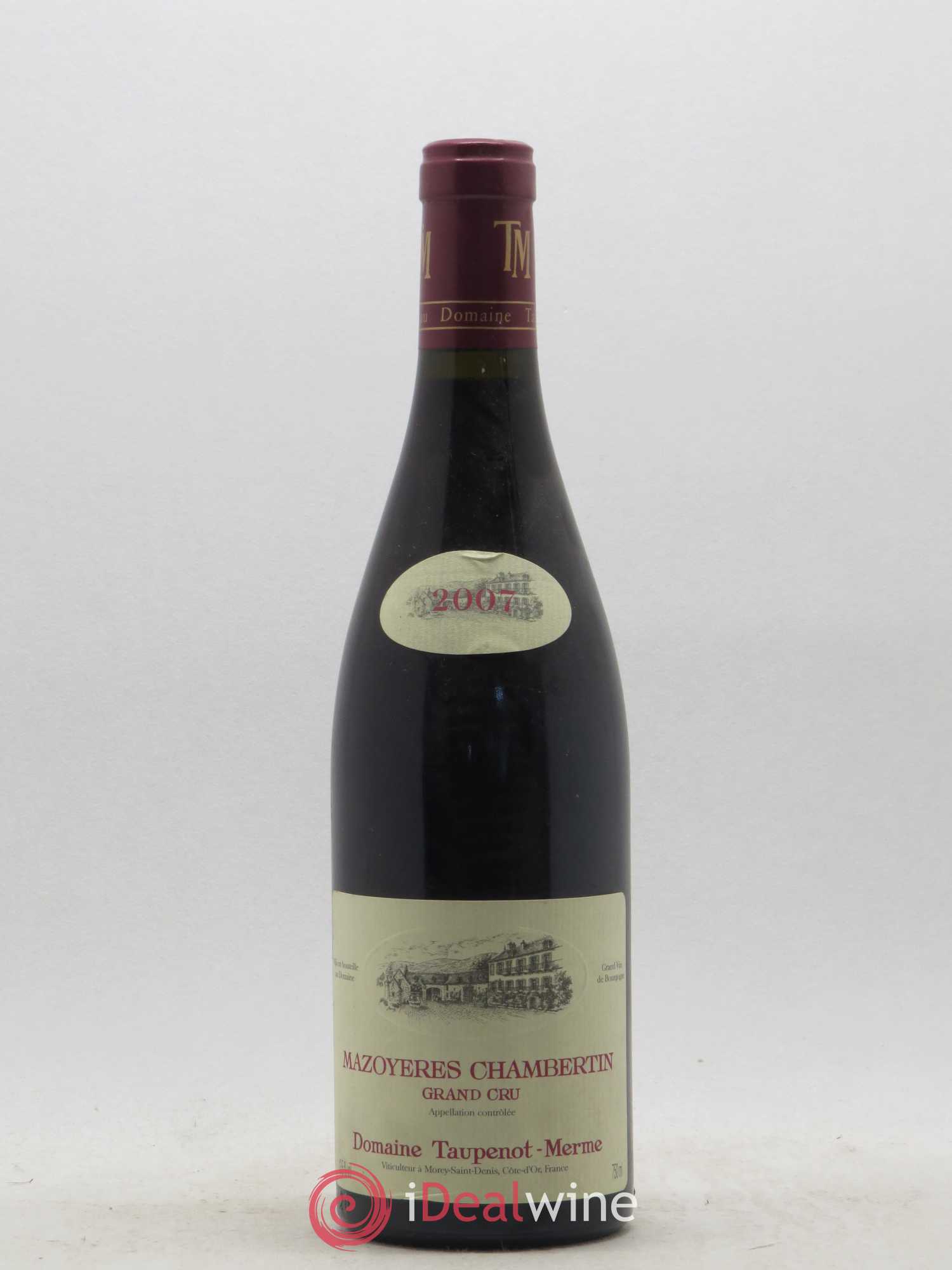 Mazoyères-Chambertin Grand Cru Taupenot Merme 2007 - Posten von 1 Flasche - 0