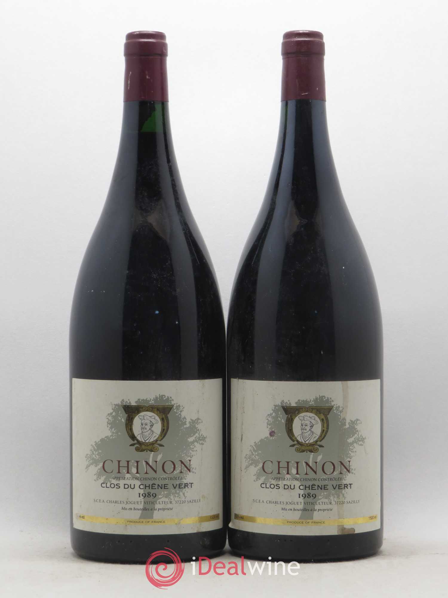 Chinon Clos du Chêne Vert Charles Joguet 1989 - Lot de 2 magnums - 0
