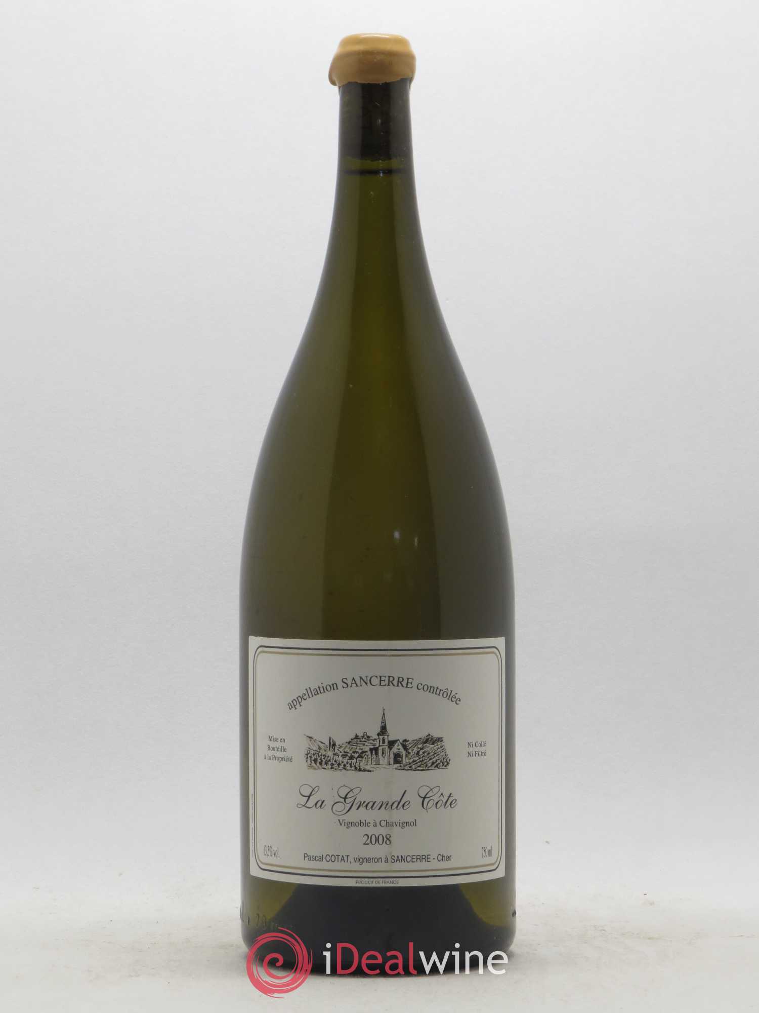 Sancerre La Grande Côte Pascal Cotat 2008 - Posten von 1 Magnum - 0