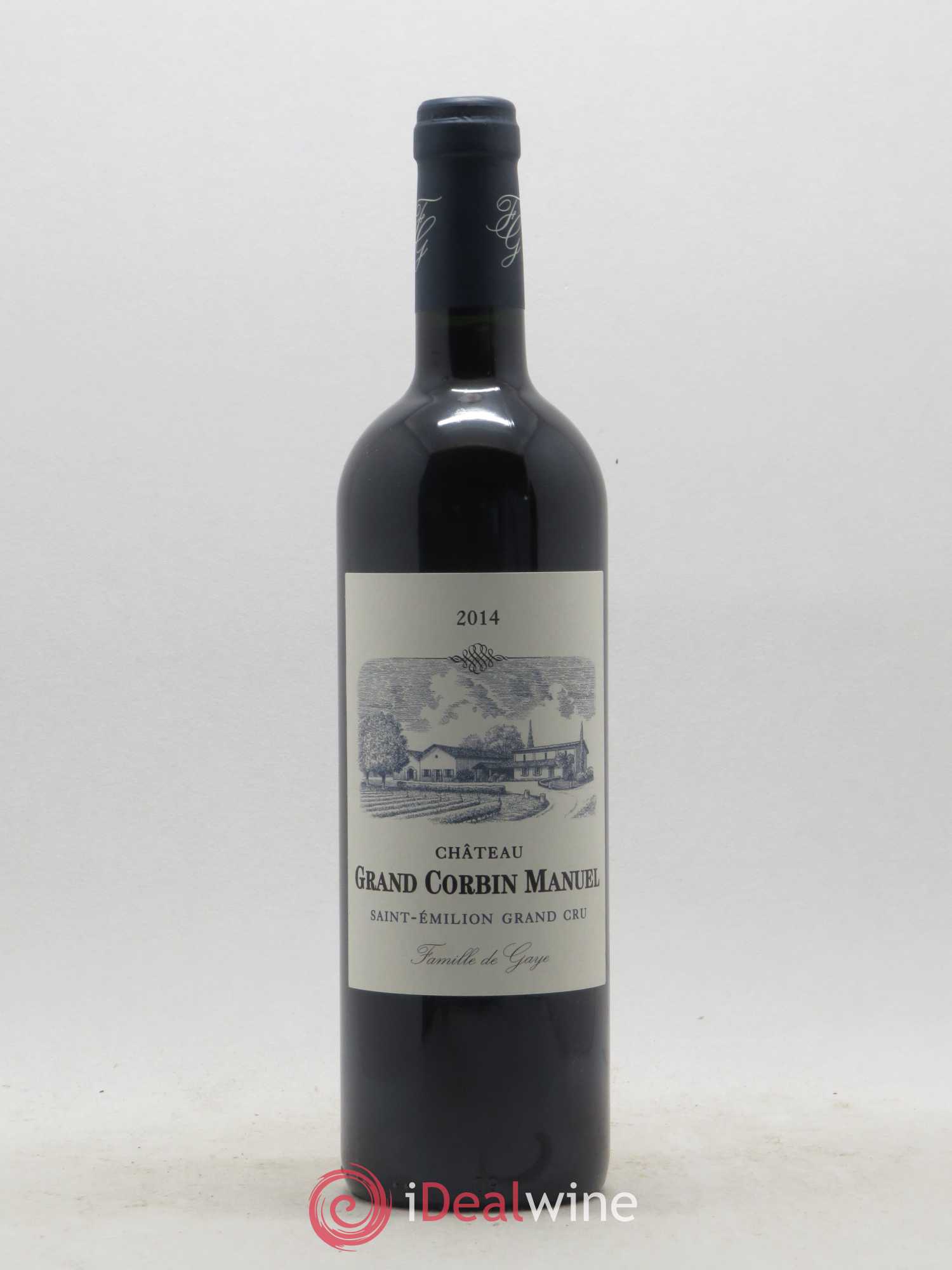 Château Grand Corbin Manuel 2014 - Lot de 1 bouteille - 0