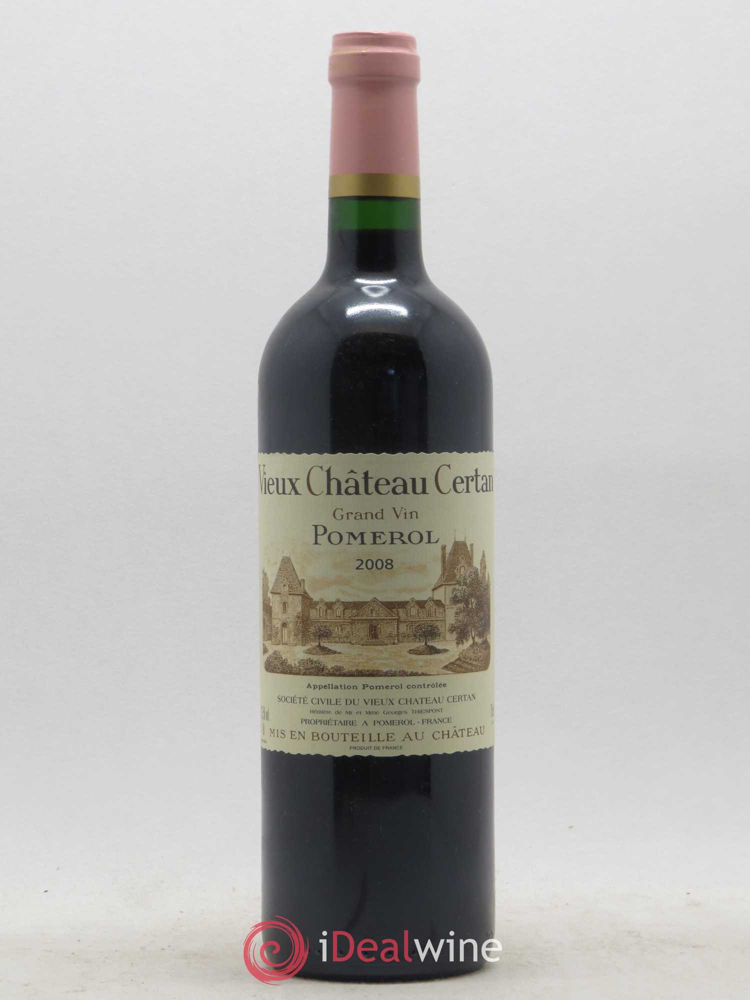Vieux Château Certan 2008 - Lot de 1 bouteille - 0