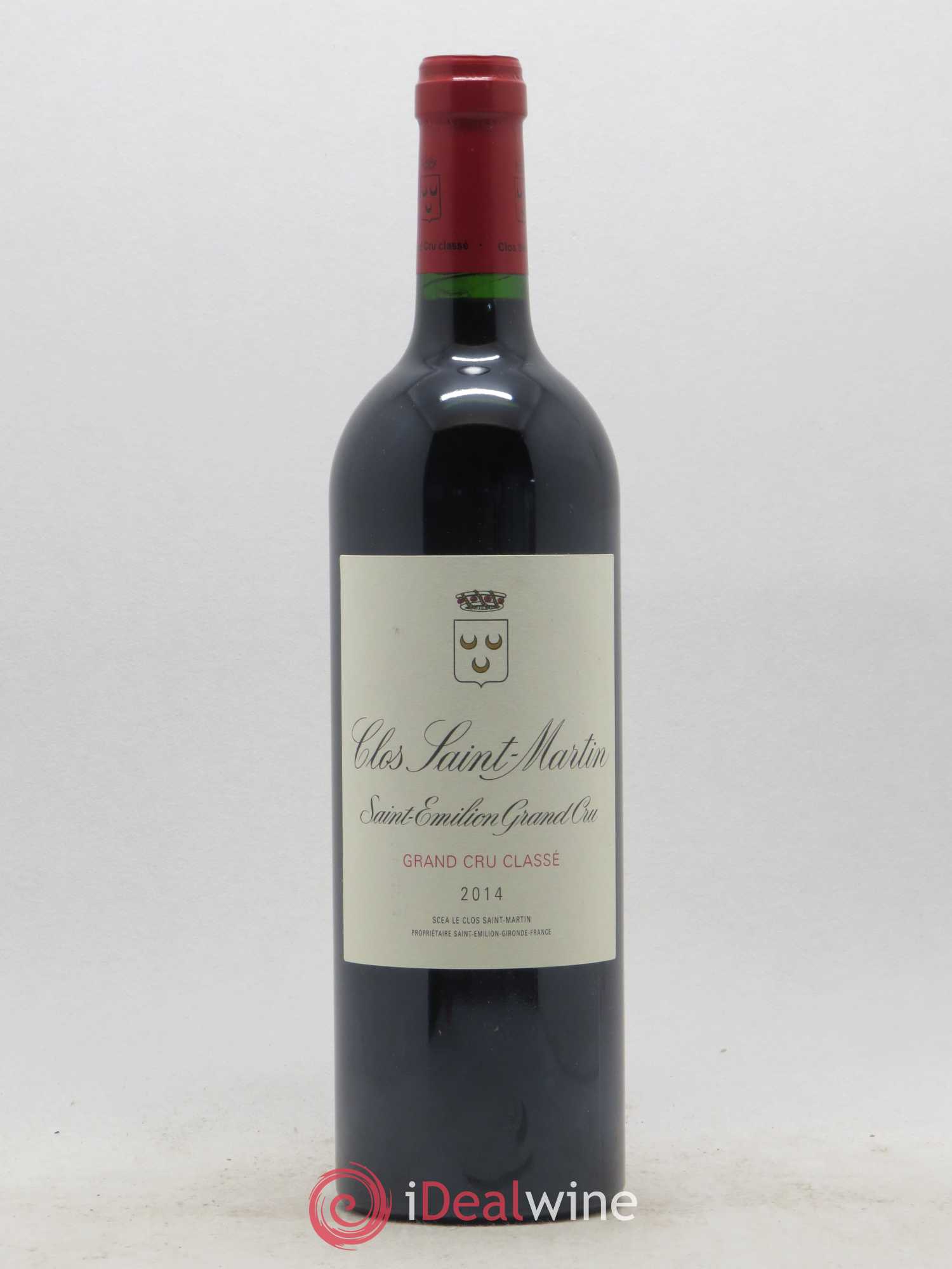 Clos Saint Martin Grand Cru Classé 2014 - Lot de 1 bouteille - 0
