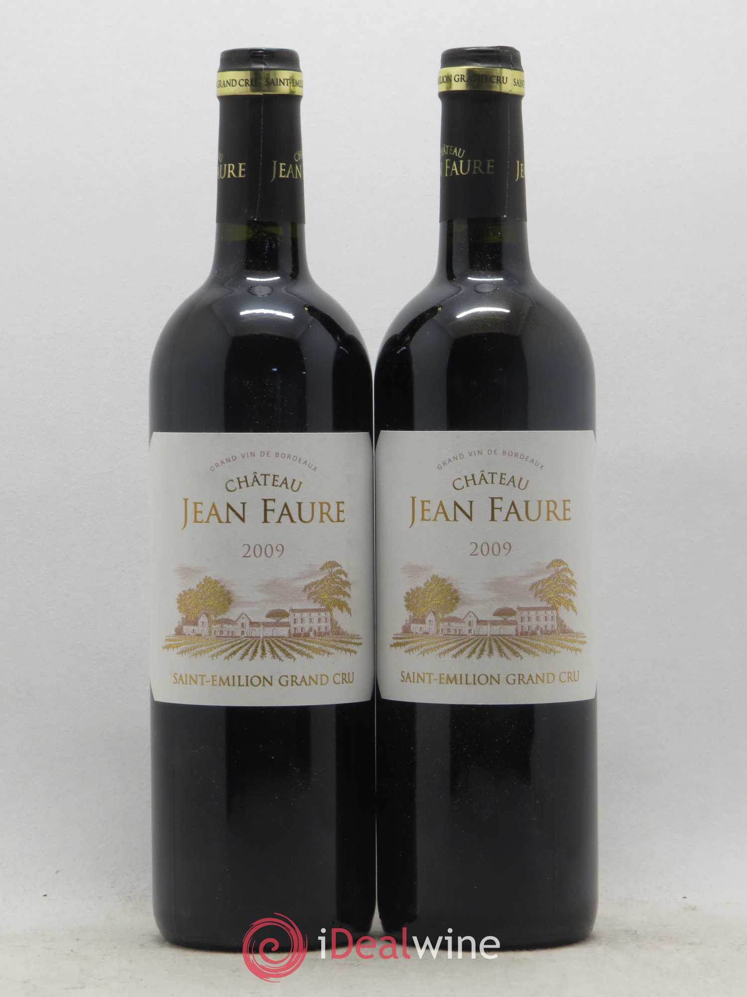 Château Jean Faure Grand Cru Classé 2009 - Lot de 2 bouteilles - 0