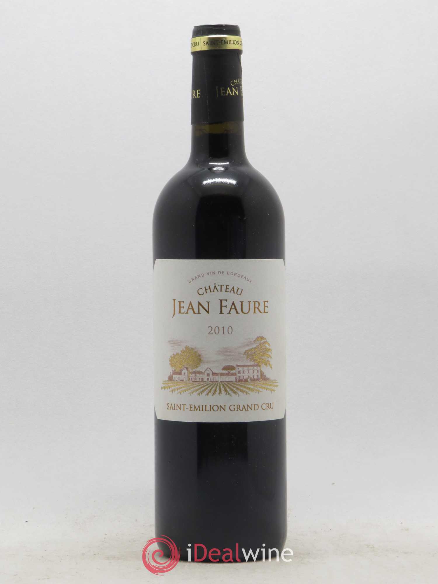 Château Jean Faure Grand Cru Classé 2010 - Lot de 1 bouteille - 0