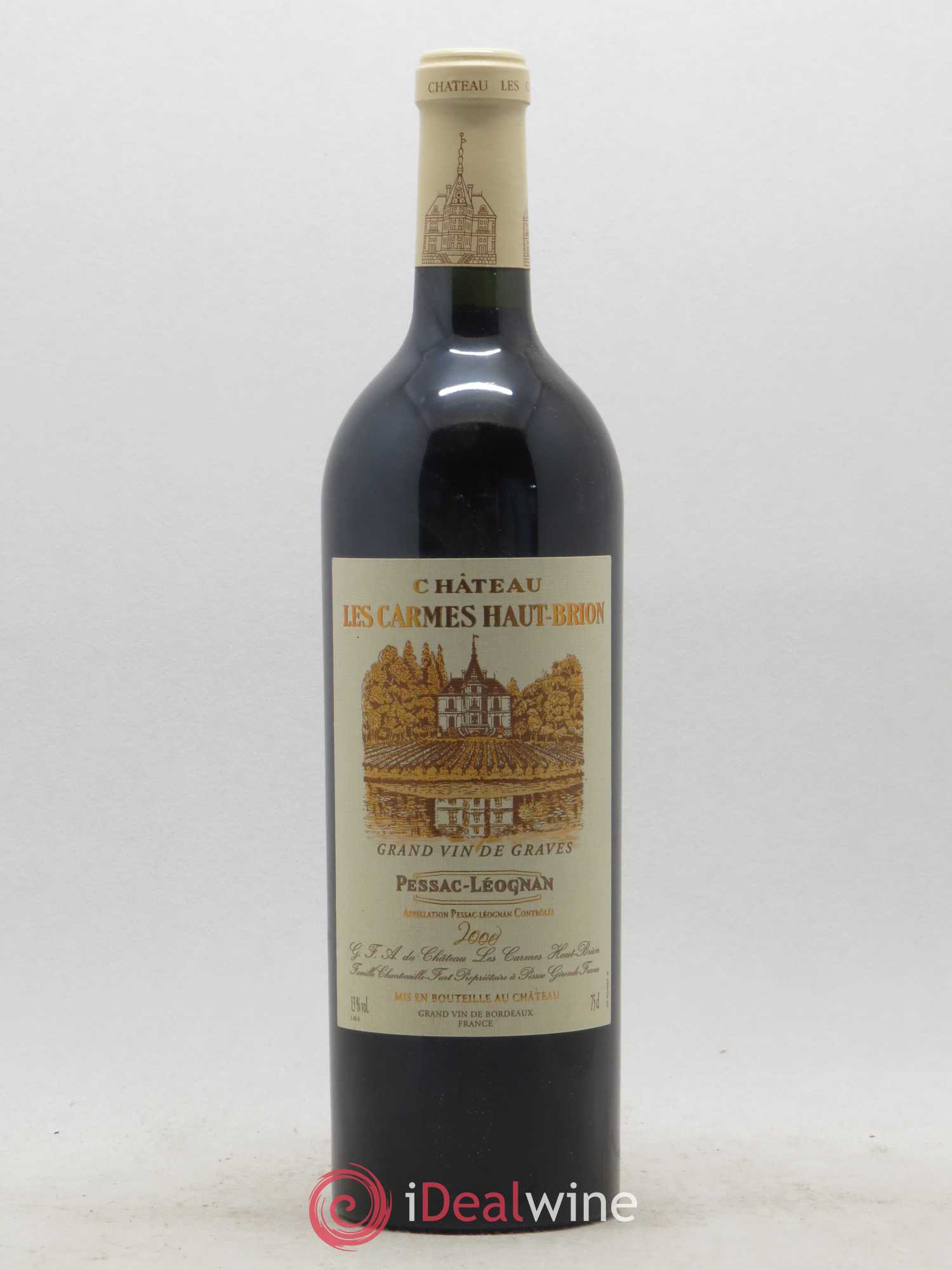 Château Les Carmes Haut-Brion 2000 - Lot de 1 bouteille - 0