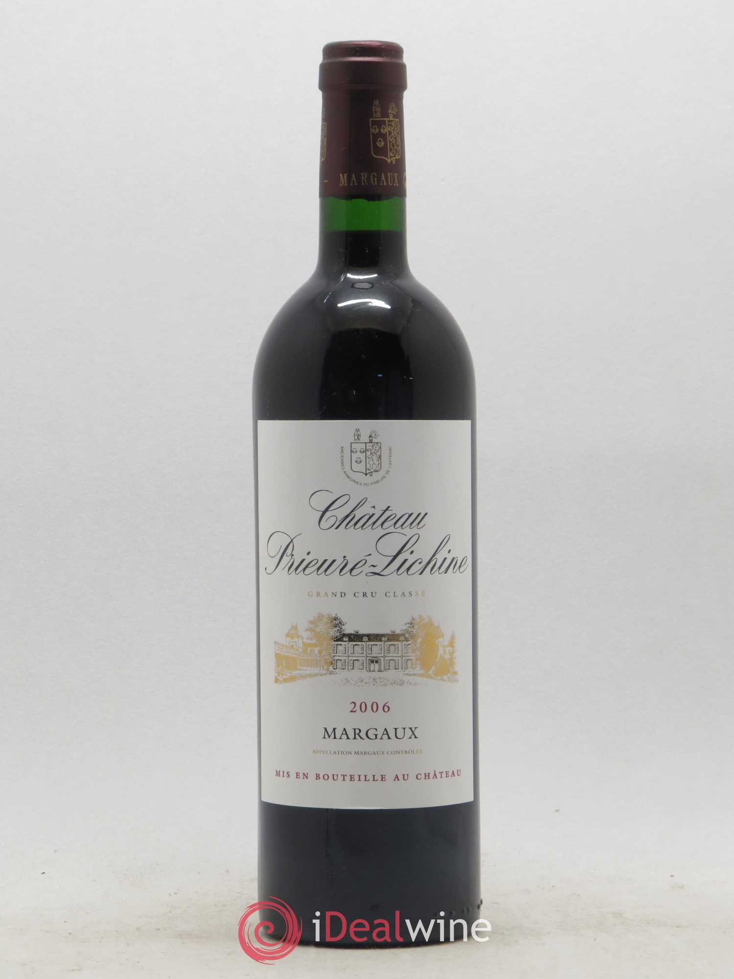 Château Prieuré Lichine 4ème Grand Cru Classé 2006 - Lot de 1 bouteille - 0