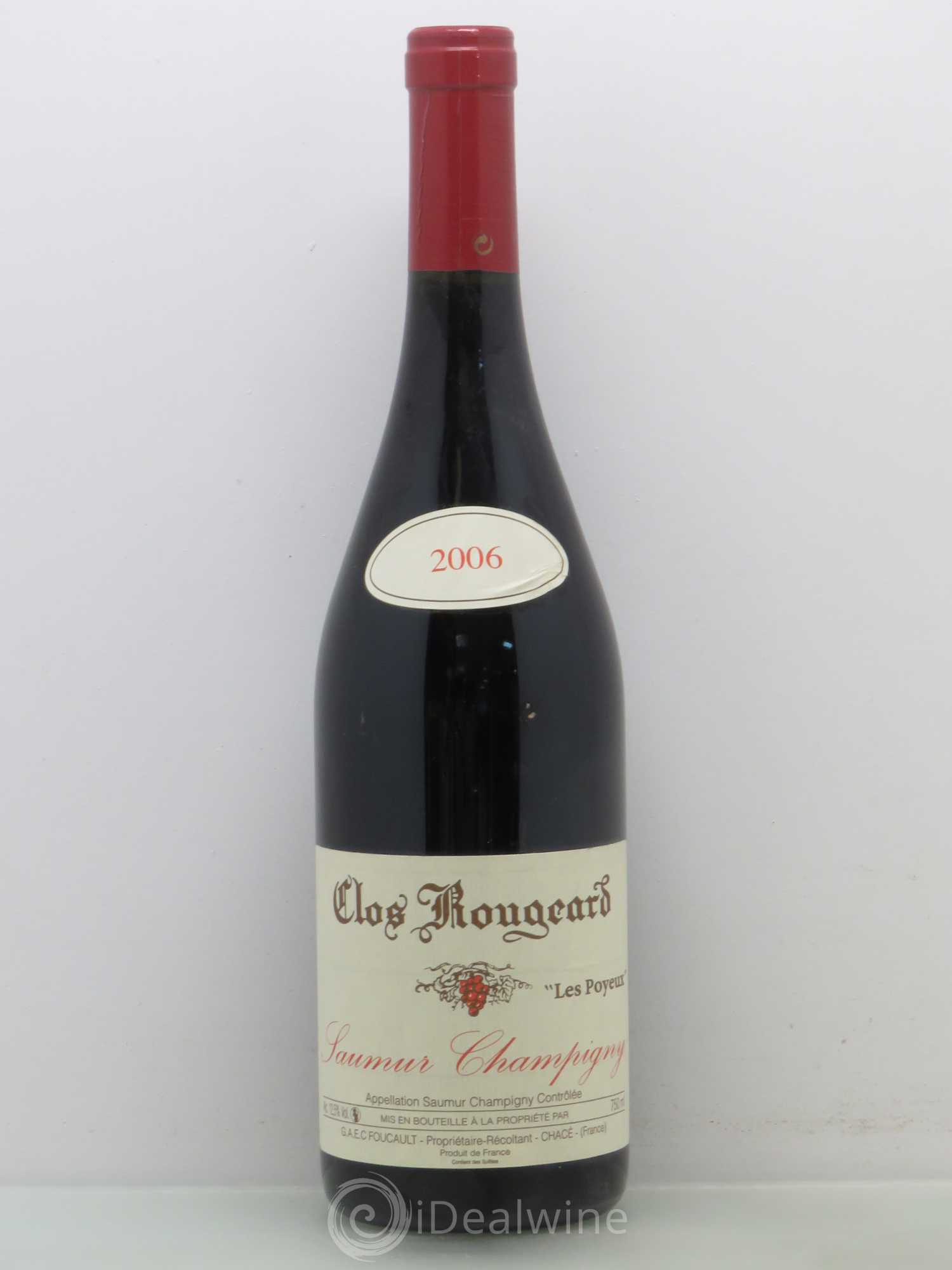 Saumur-Champigny Les Poyeux Clos Rougeard 2006 - Lot de 1 bouteille - 0