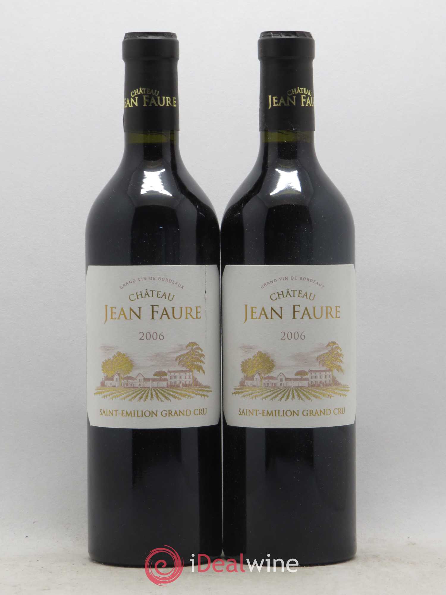 Château Jean Faure Grand Cru Classé 2006 - Lot de 2 bouteilles - 0