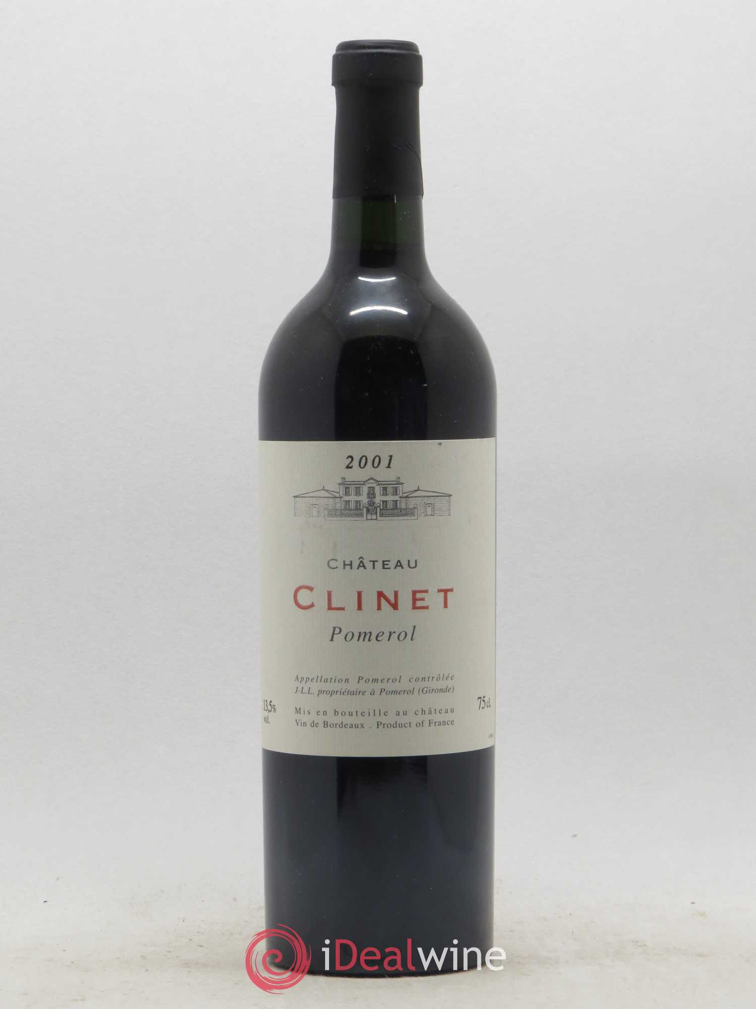 Château Clinet 2001 - Lot de 1 bouteille - 0