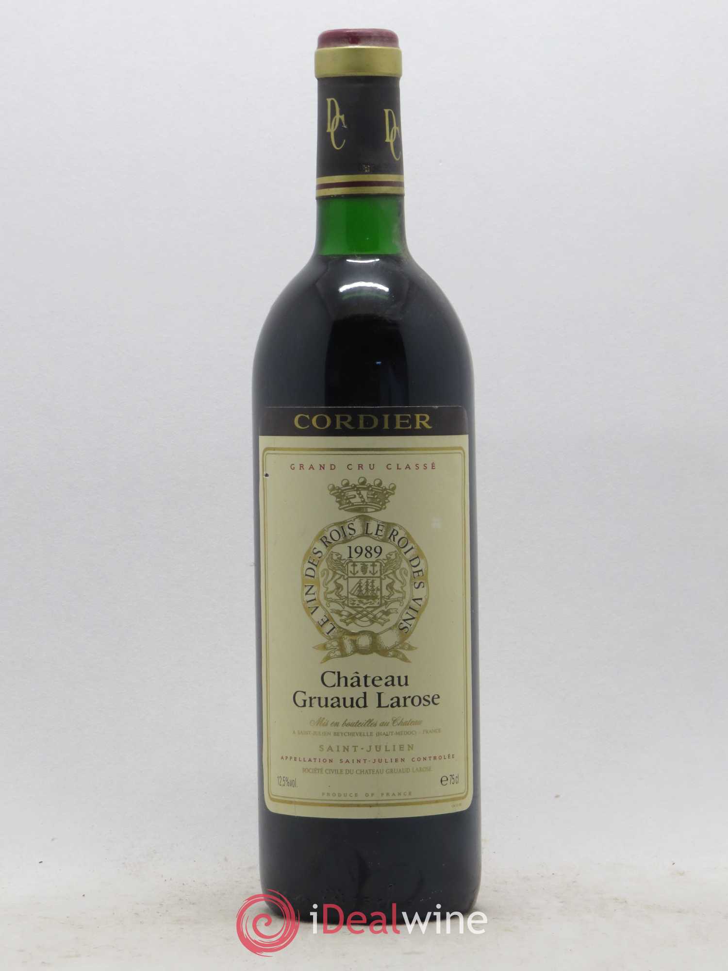Château Gruaud Larose 2ème Grand Cru Classé 1989 - Lot de 1 bouteille - 0