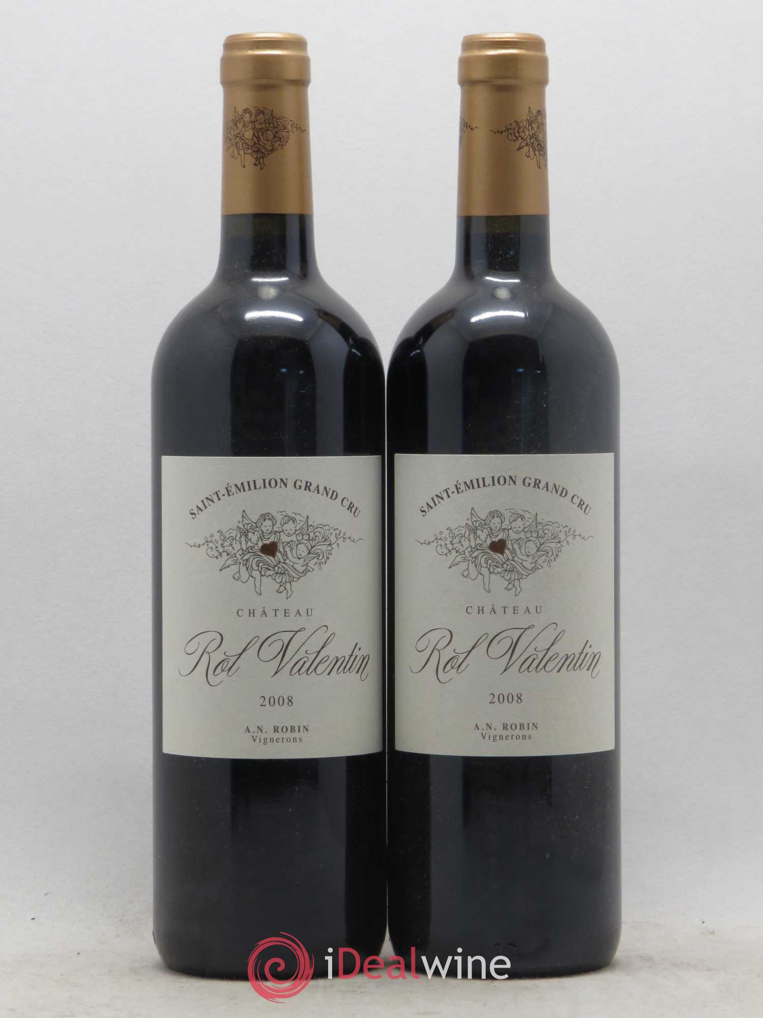 Château Rol Valentin Grand Cru Classé 2008 - Posten von 2 Flaschen - 0