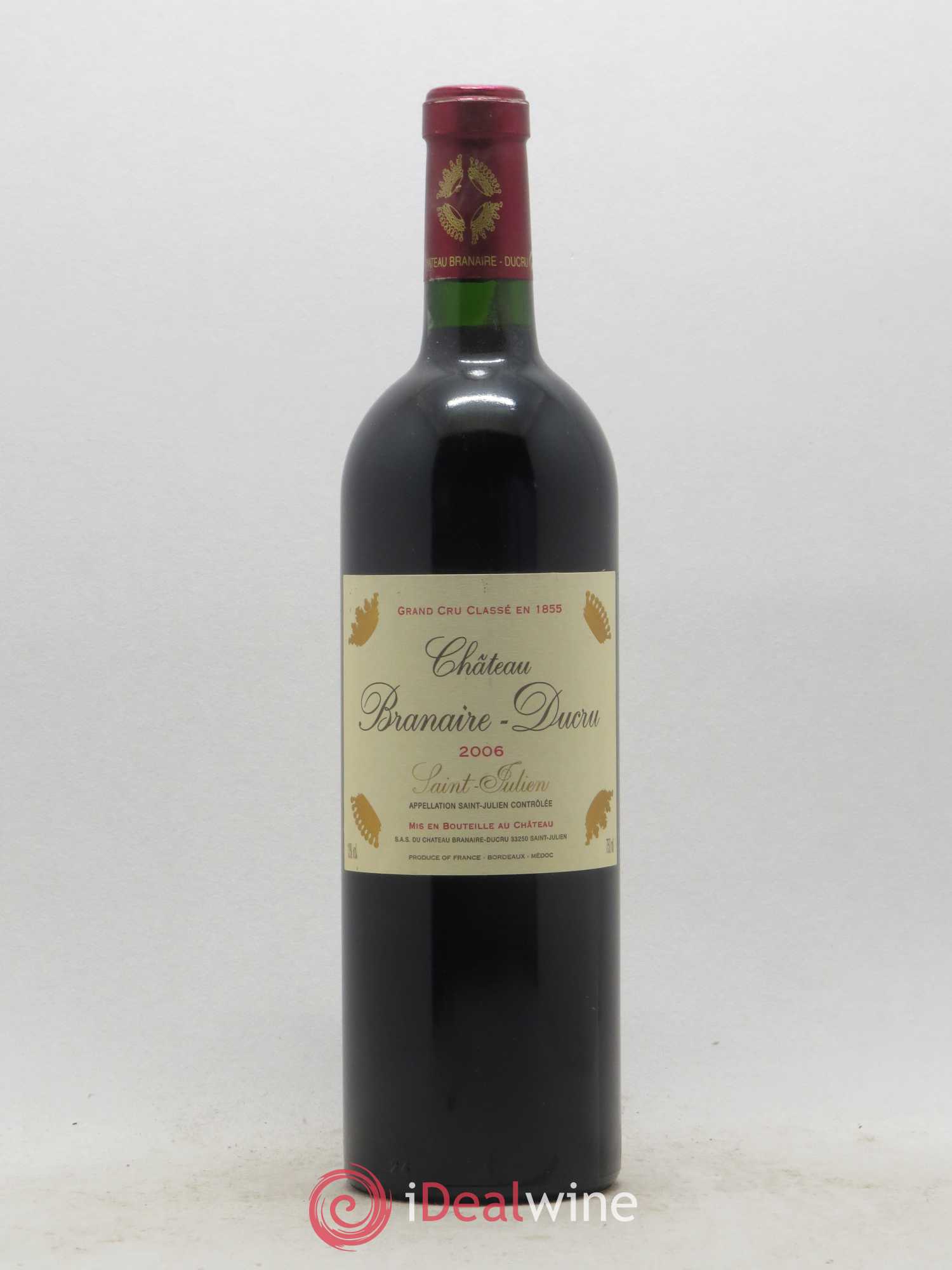 Château Branaire Ducru 4ème Grand Cru Classé 2006 - Lotto di 1 bottiglia - 0