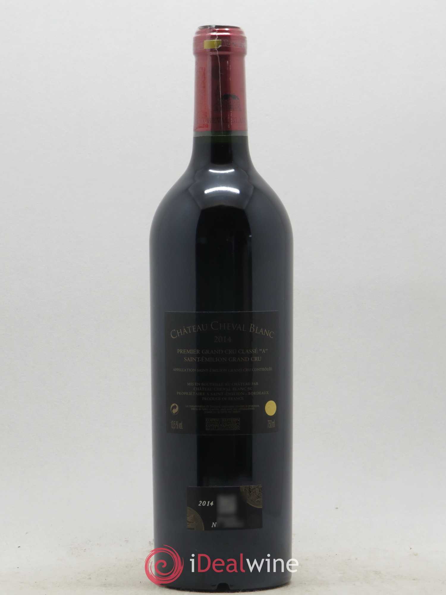 Château Cheval Blanc 1er Grand Cru Classé A 2014 - Lot de 1 bouteille - 1