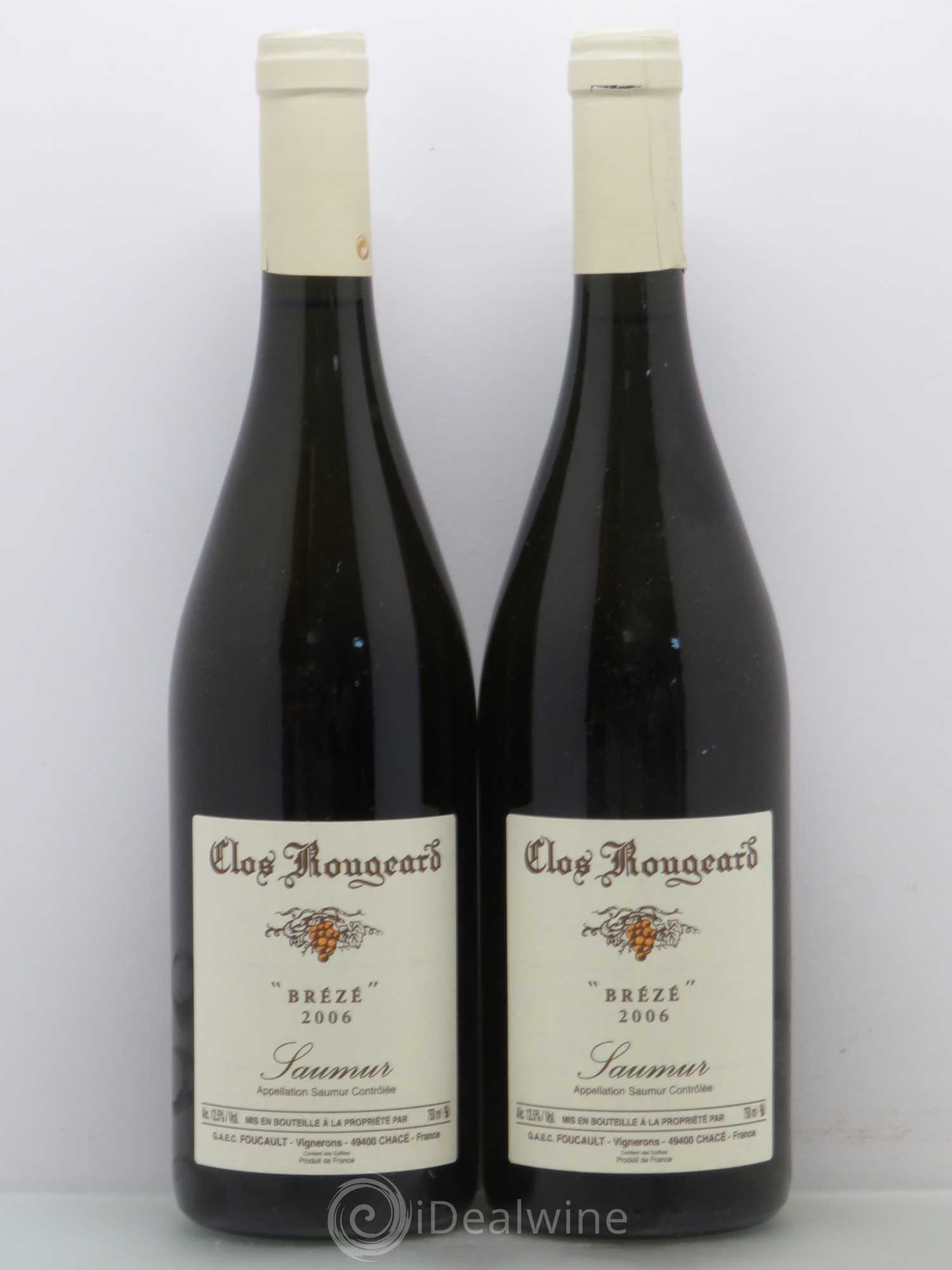 Saumur Brézé Clos Rougeard 2006 - Posten von 2 Flaschen - 0
