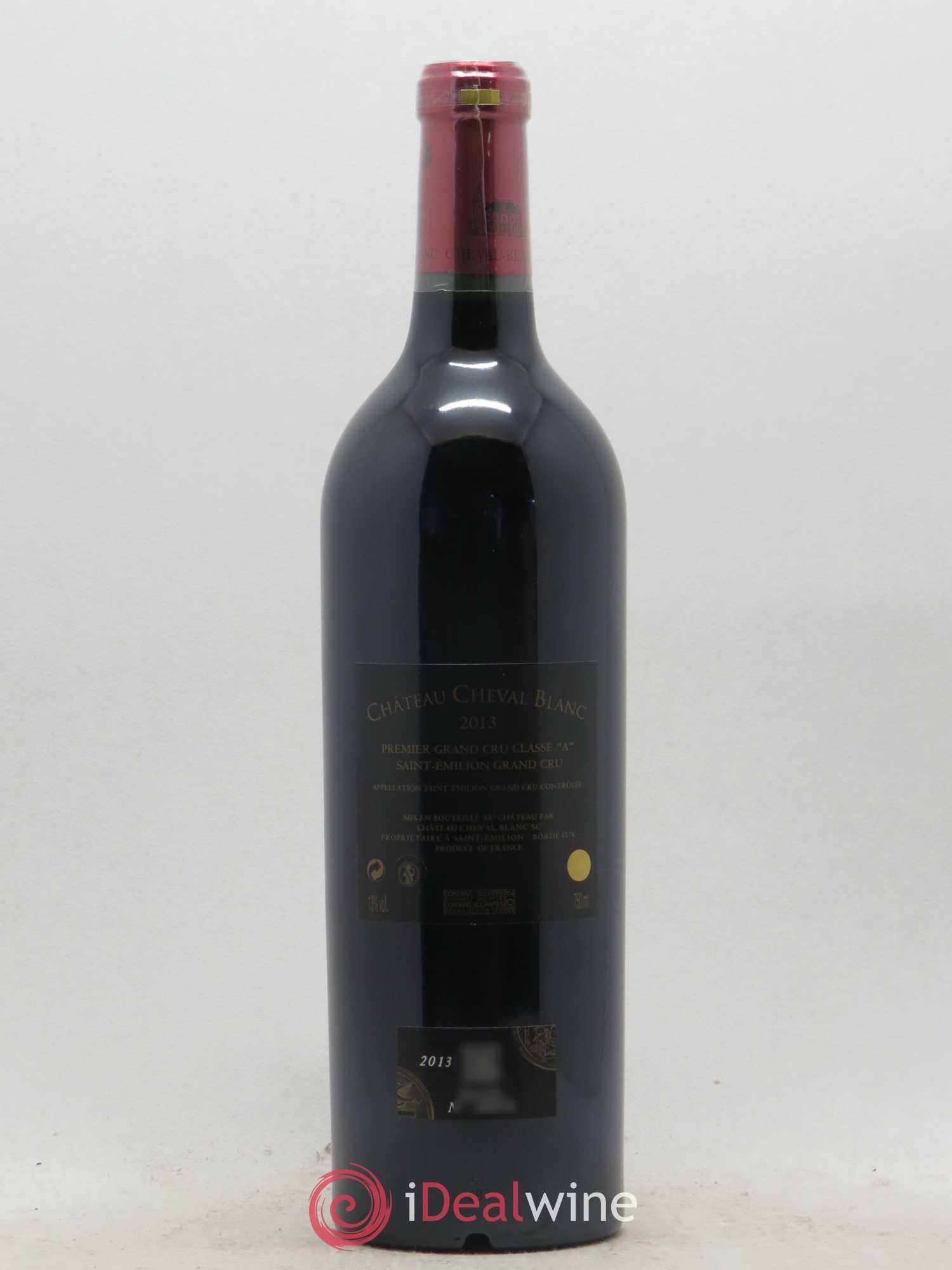 Château Cheval Blanc 1er Grand Cru Classé A 2013 - Lot de 1 bouteille - 1