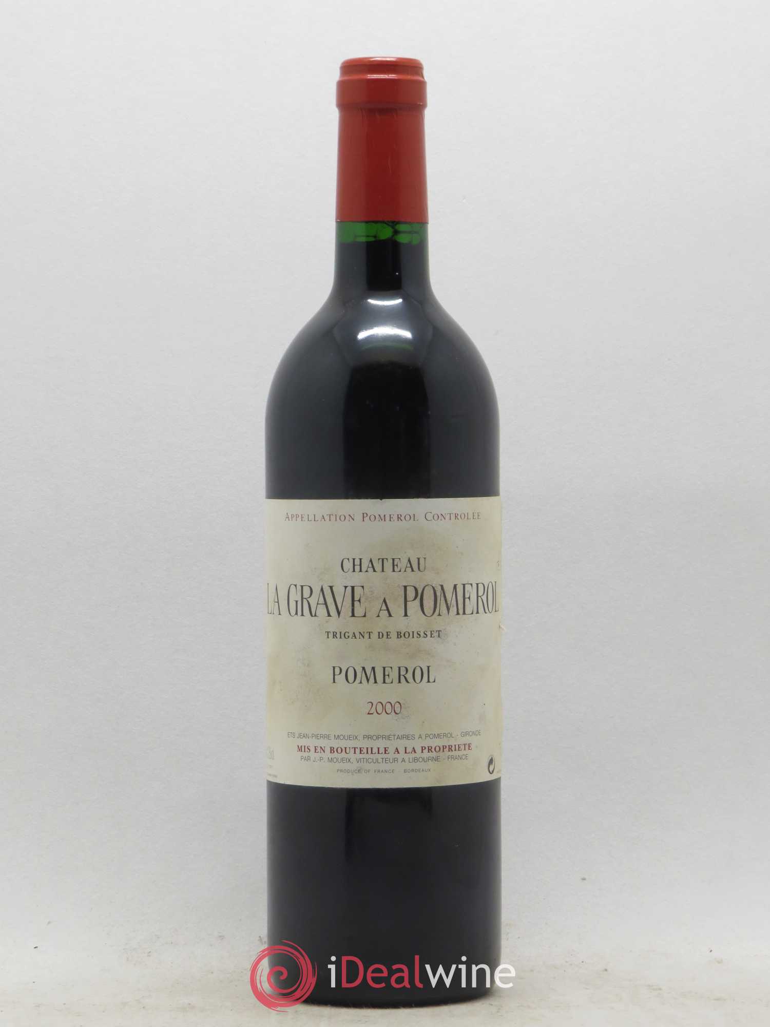 Château La Grave à Pomerol (Trigant de Boisset) 2000 - Lot de 1 bouteille - 0