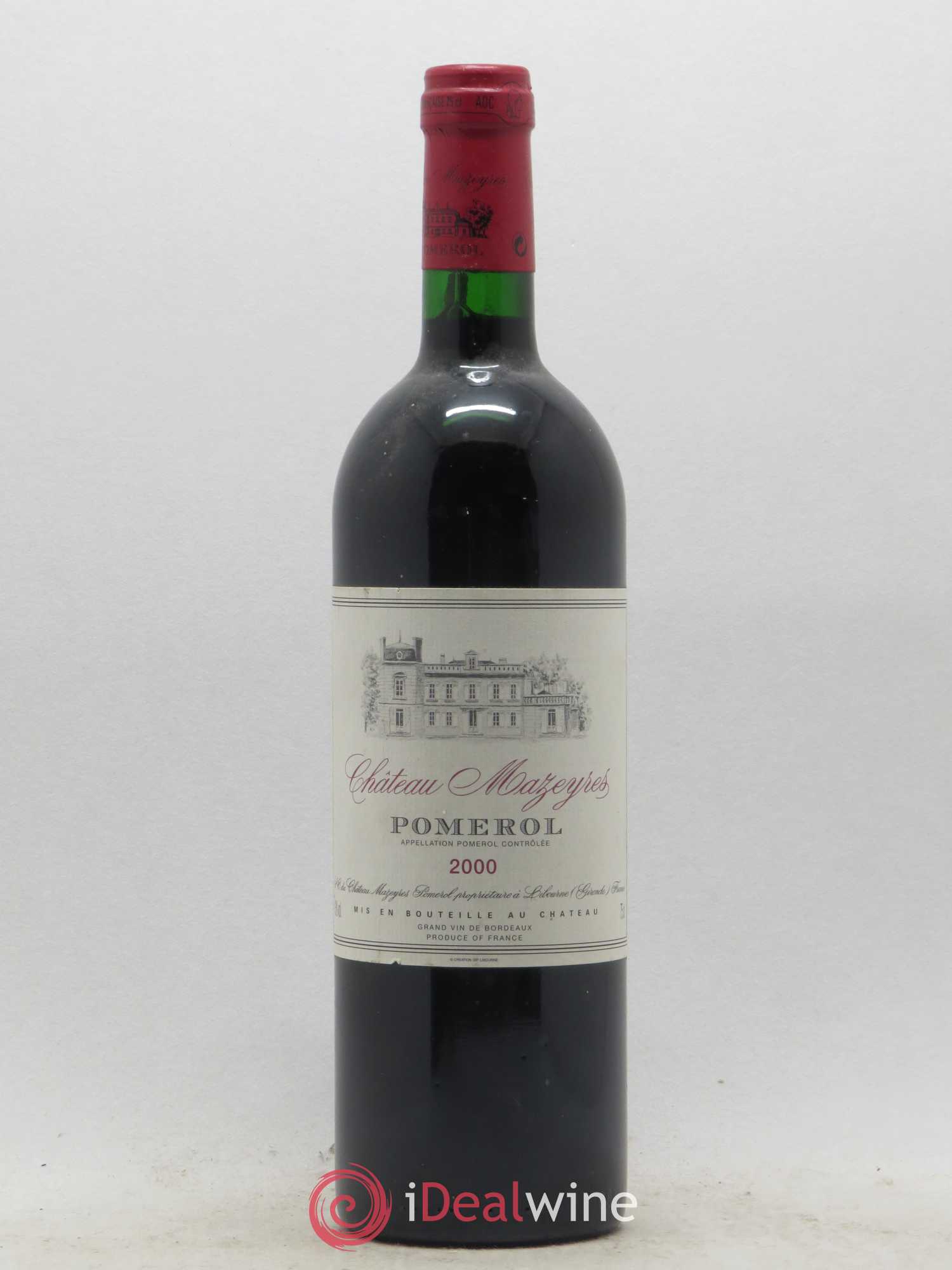 Château Mazeyres 2000 - Lot de 1 bouteille - 0