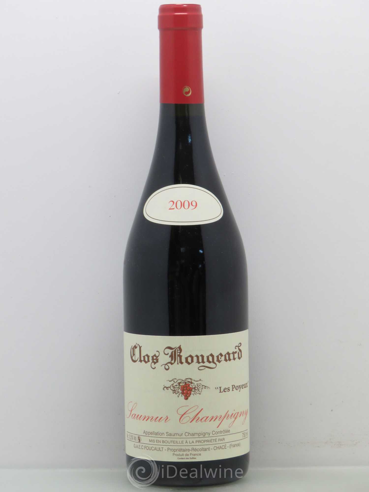 Saumur-Champigny Les Poyeux Clos Rougeard 2009 - Lot de 1 bouteille - 0