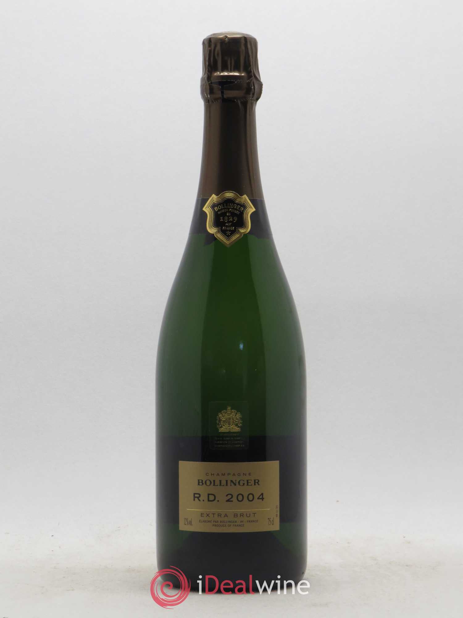 R.D. Extra-Brut Bollinger 2004 - Lot de 1 bouteille - 0