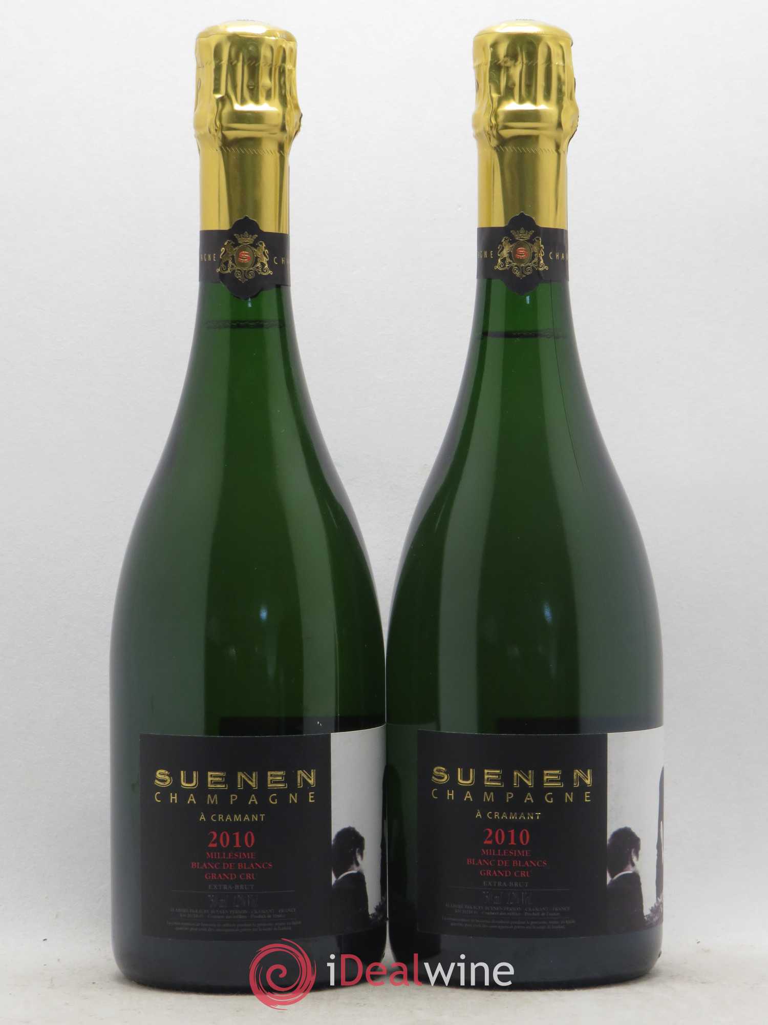 Champagne Suenen Grand Cru Cramant Blanc de Blancs 2010 - Lot of 2 bottles - 0