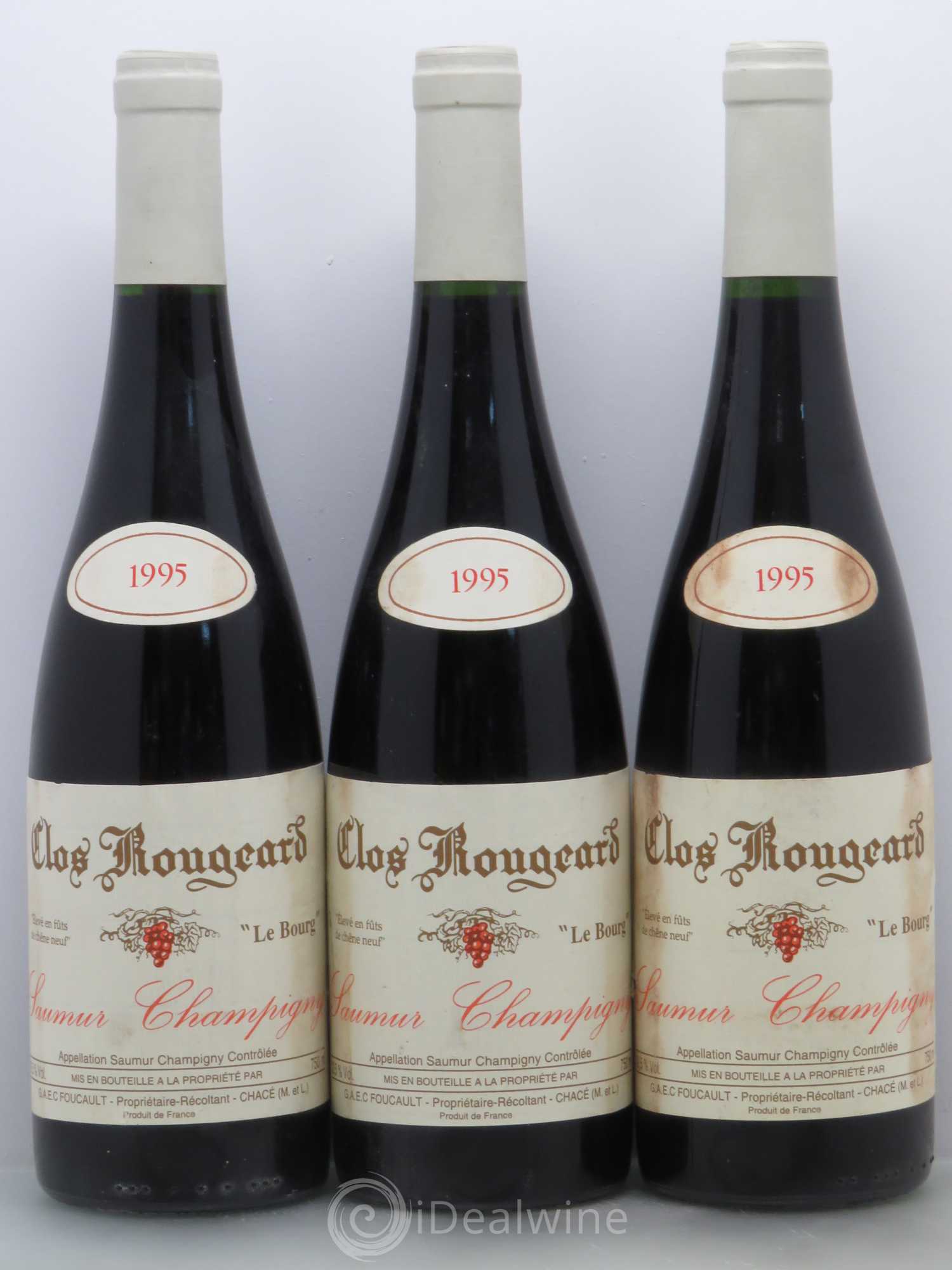 Saumur-Champigny Le Bourg Clos Rougeard 1995 - Lot de 6 bouteilles - 2