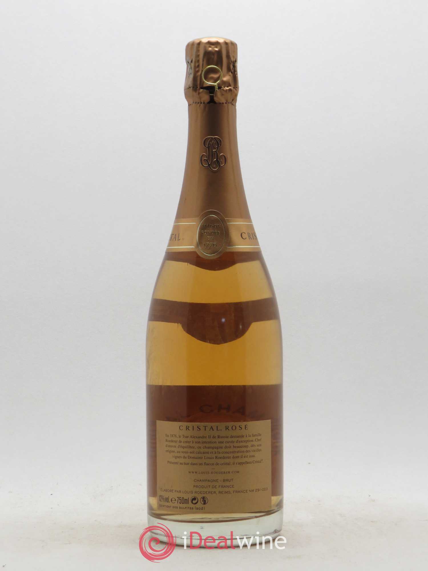 Cristal Louis Roederer 2008 - Lot de 1 bouteille - 1