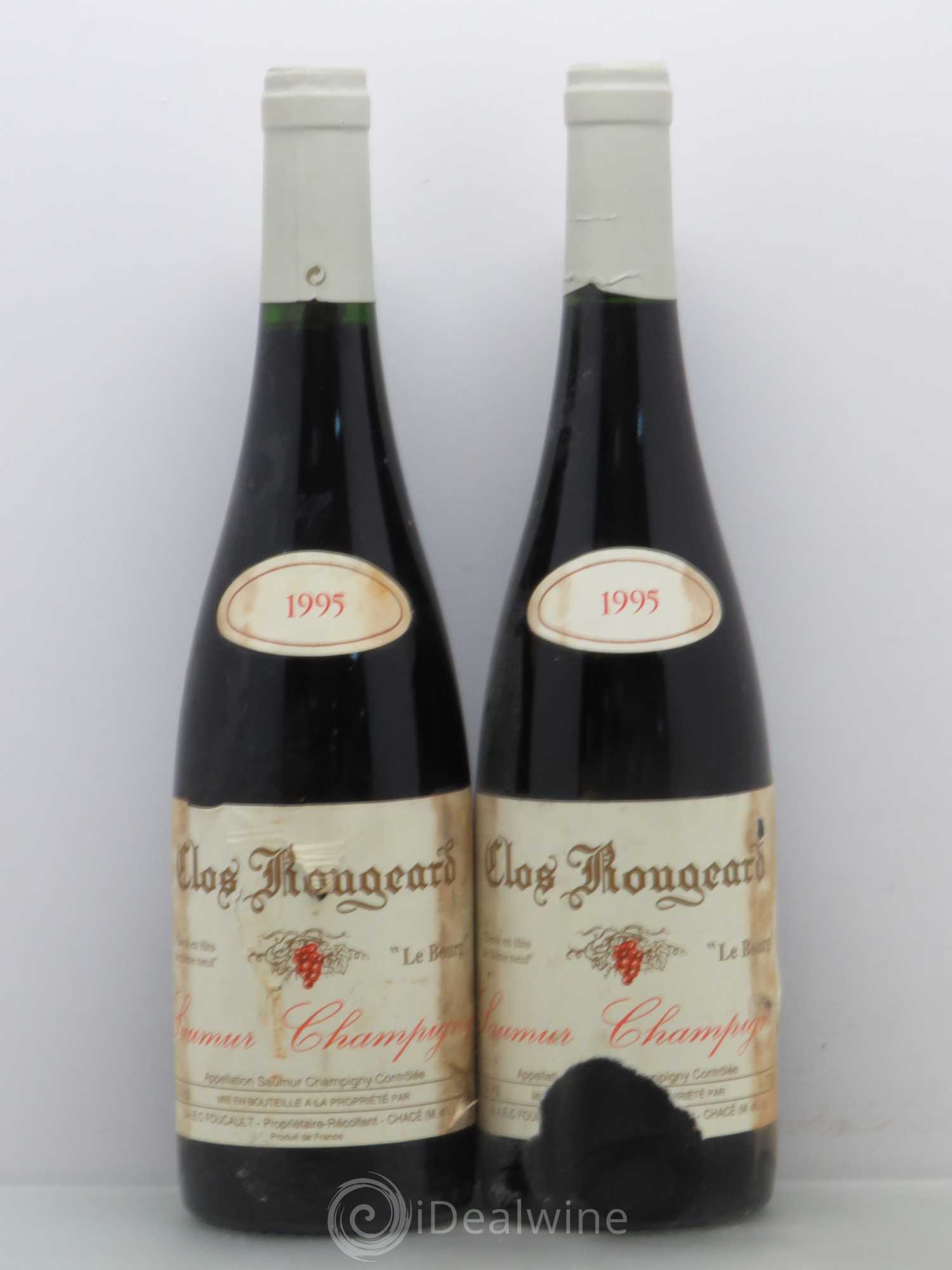 Saumur-Champigny Le Bourg Clos Rougeard 1995 - Lot de 2 bouteilles - 0