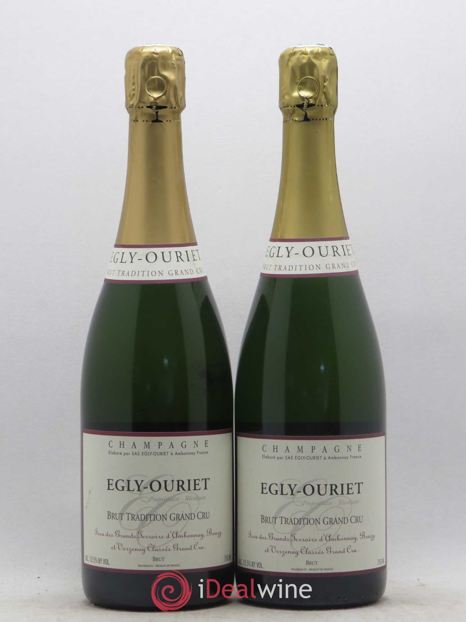 Brut Tradition Egly-Ouriet Grand Cru - Lot de 2 bouteilles - 0