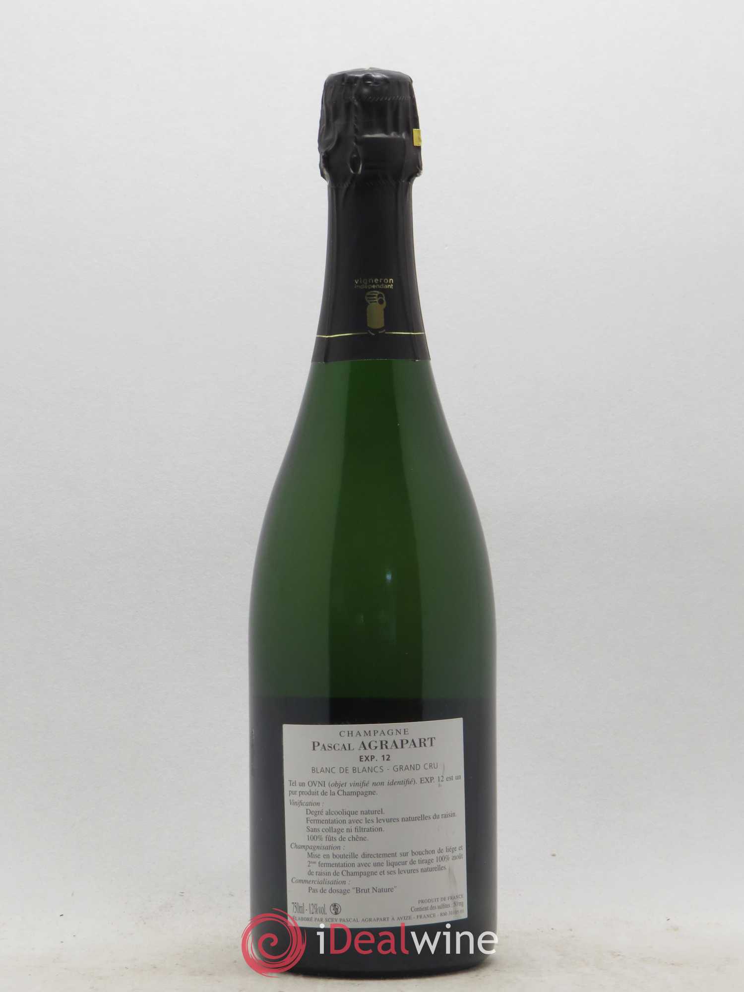 Champagne Agrapart Experience 12 Grand Cru Blanc de Blancs Brut Nature - Posten von 1 Flasche - 1