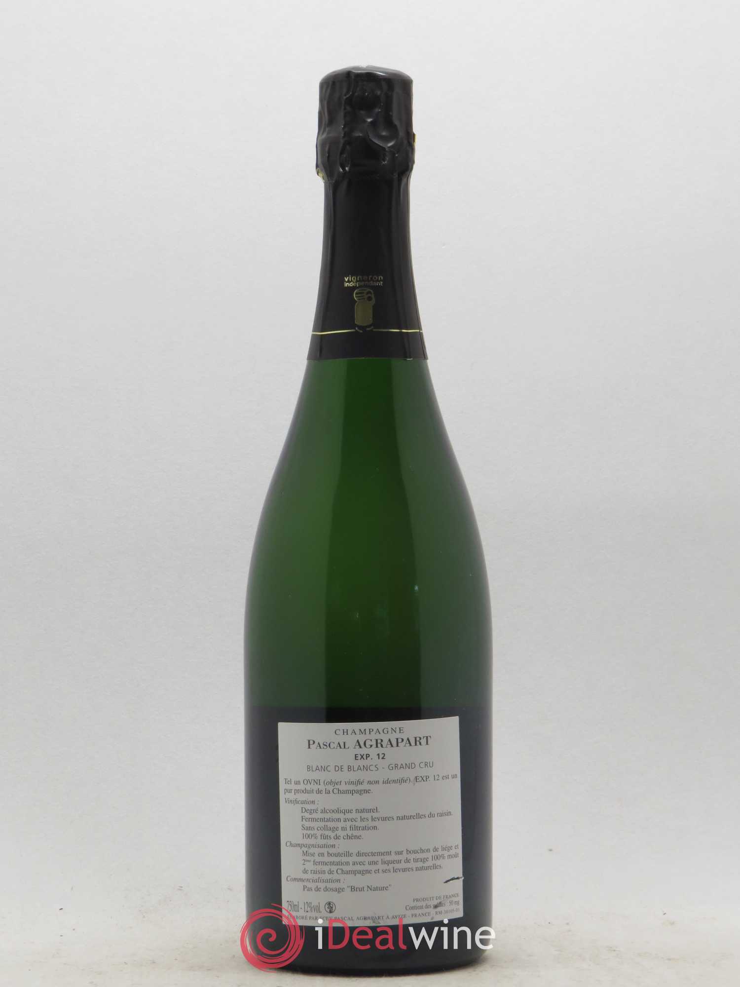 Champagne Agrapart Experience 12 Grand Cru Blanc de Blancs Brut Nature - Posten von 1 Flasche - 1