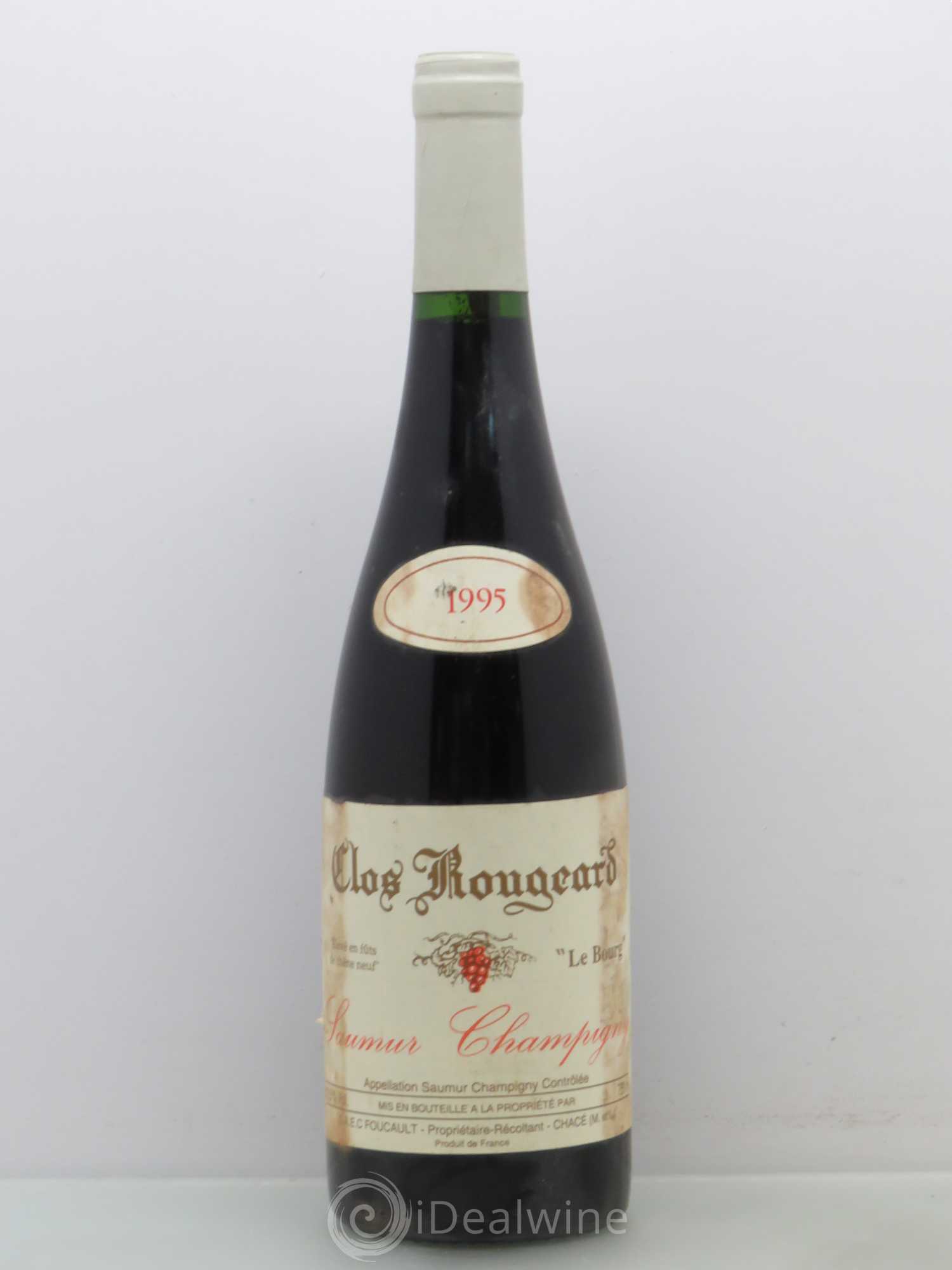 Saumur-Champigny Le Bourg Clos Rougeard 1995 - Lot de 1 bouteille - 0