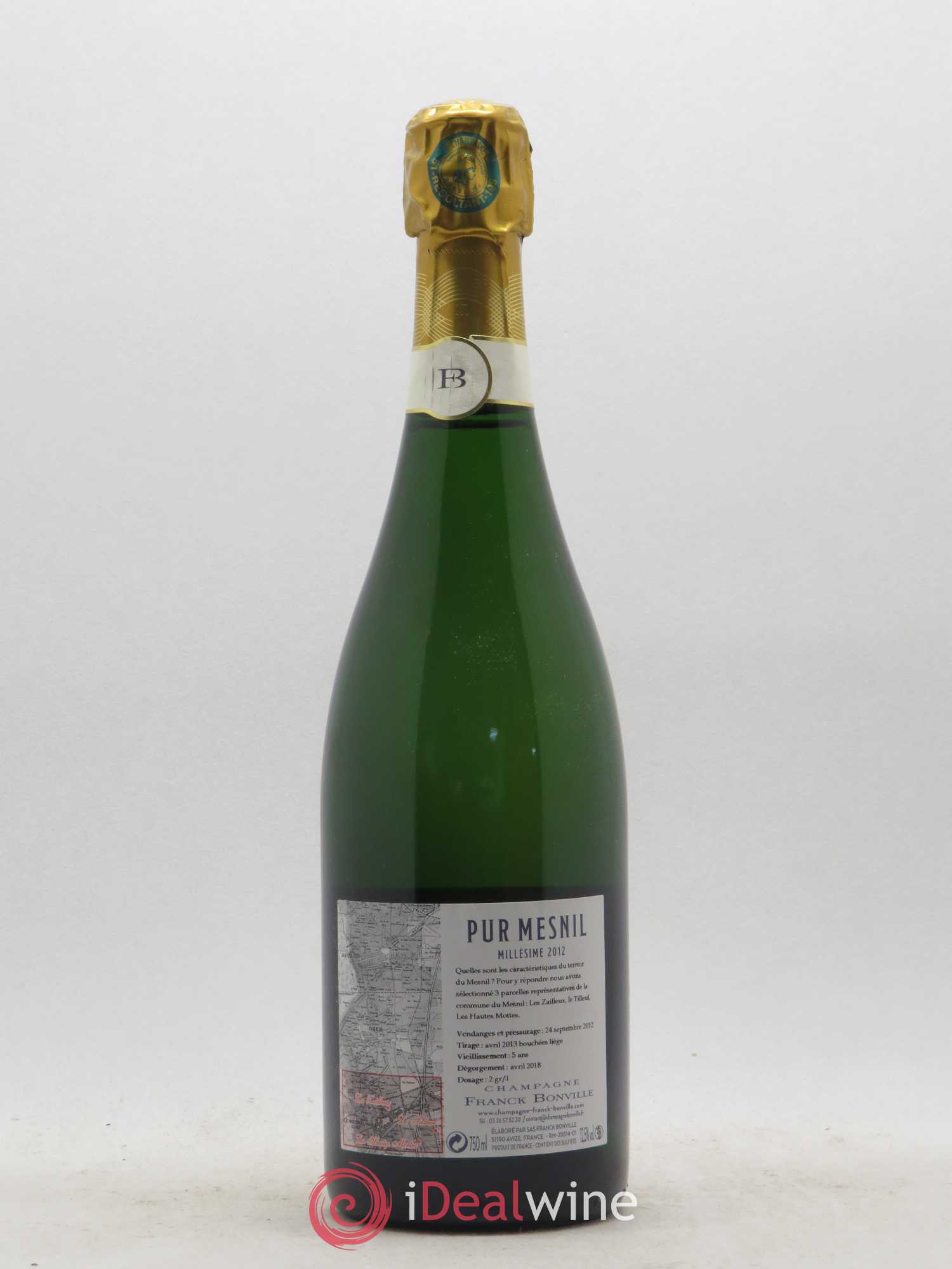 Champagne 2012 - Posten von 1 Flasche - 1