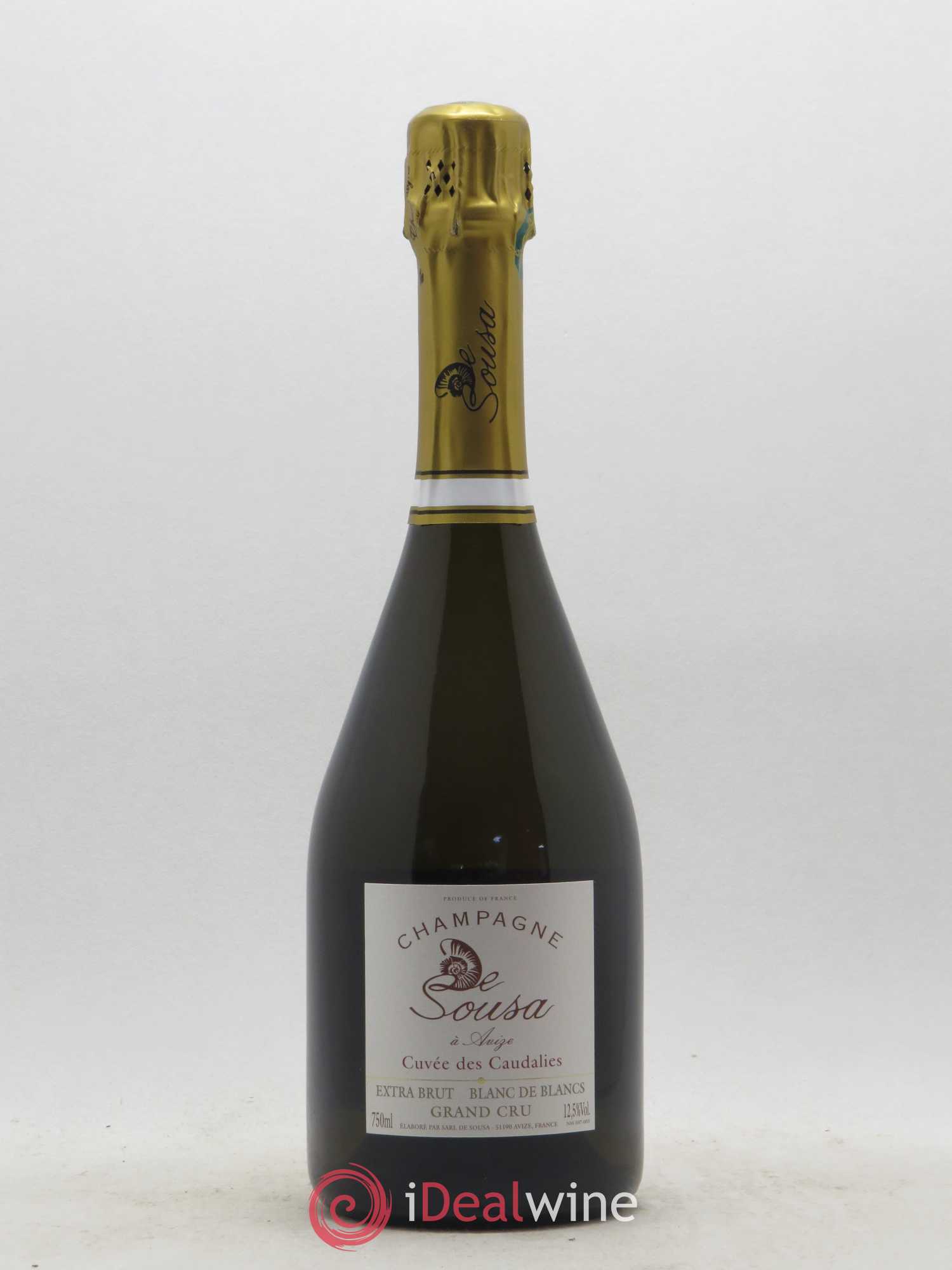 Cuvée des Caudalies Grand Cru Extra-Brut De Sousa Grand Cru Extra Brut Blanc de Blancs - Lot de 1 bouteille - 0