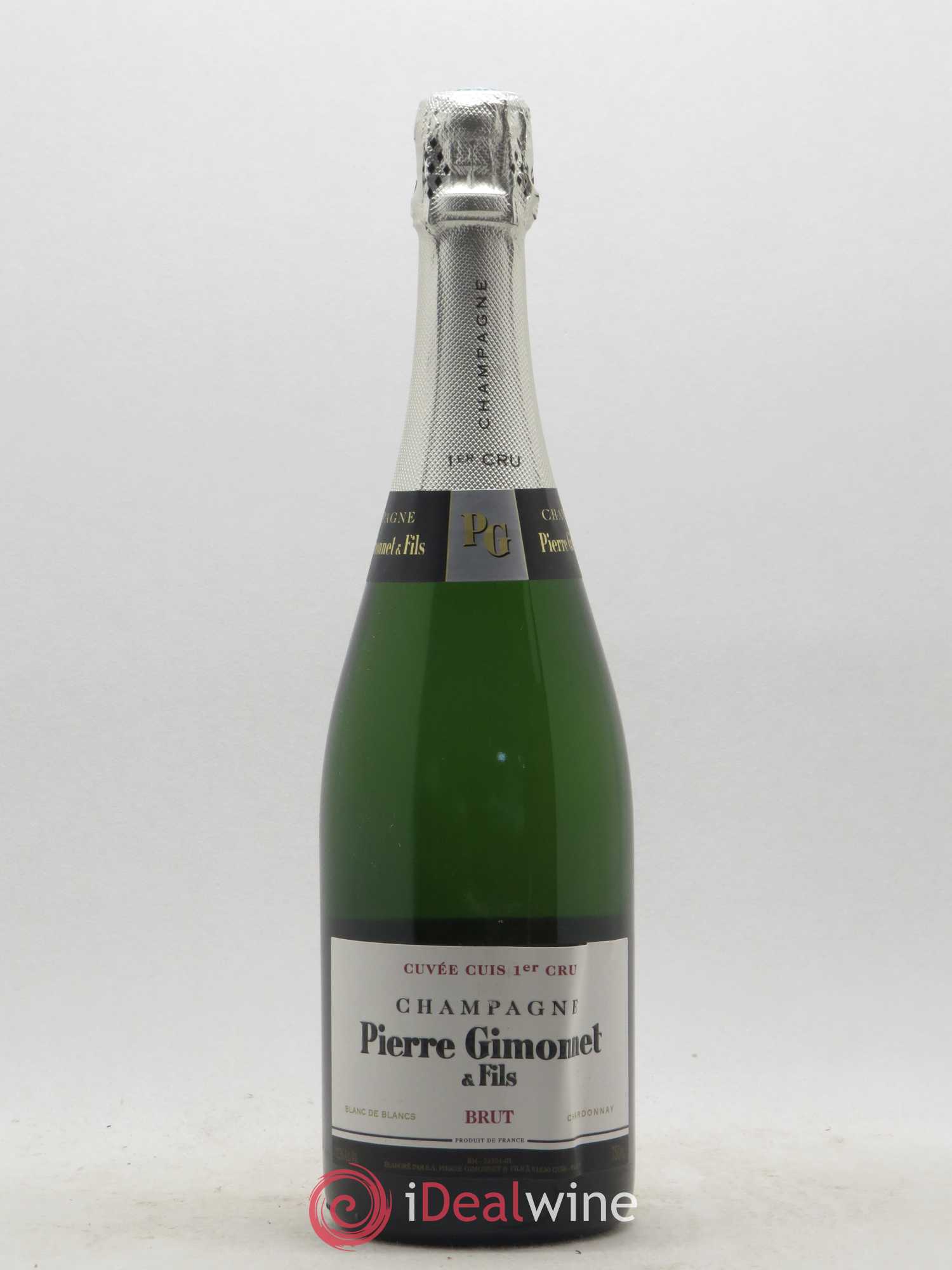 Champagne Gimonnet Blanc de Blancs Cuis Premier Cru Brut - Posten von 1 Flasche - 0