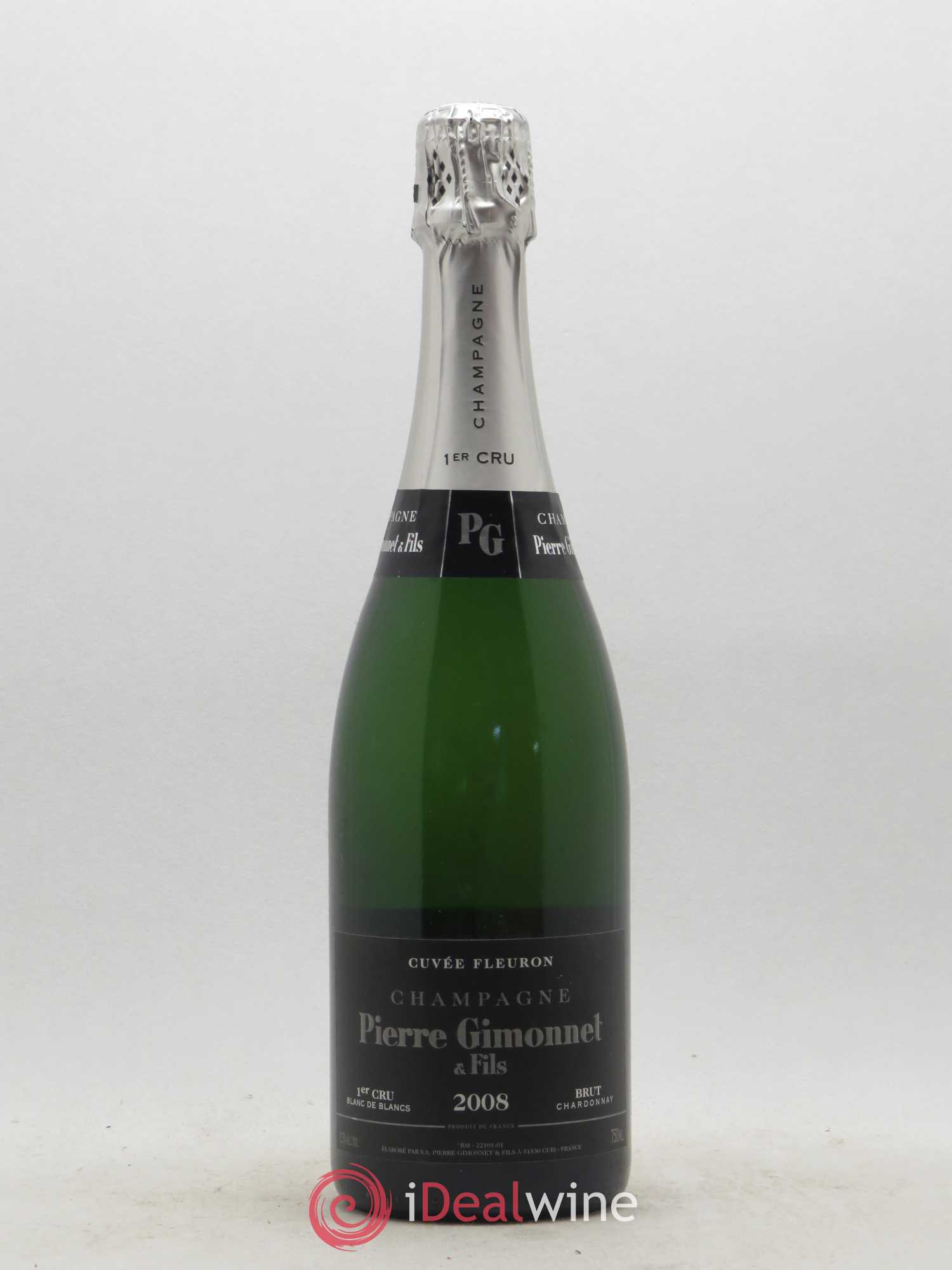 Fleuron Pierre Gimonnet Premier Cru Brut Blanc de Blancs 2008 - Posten von 1 Flasche - 0