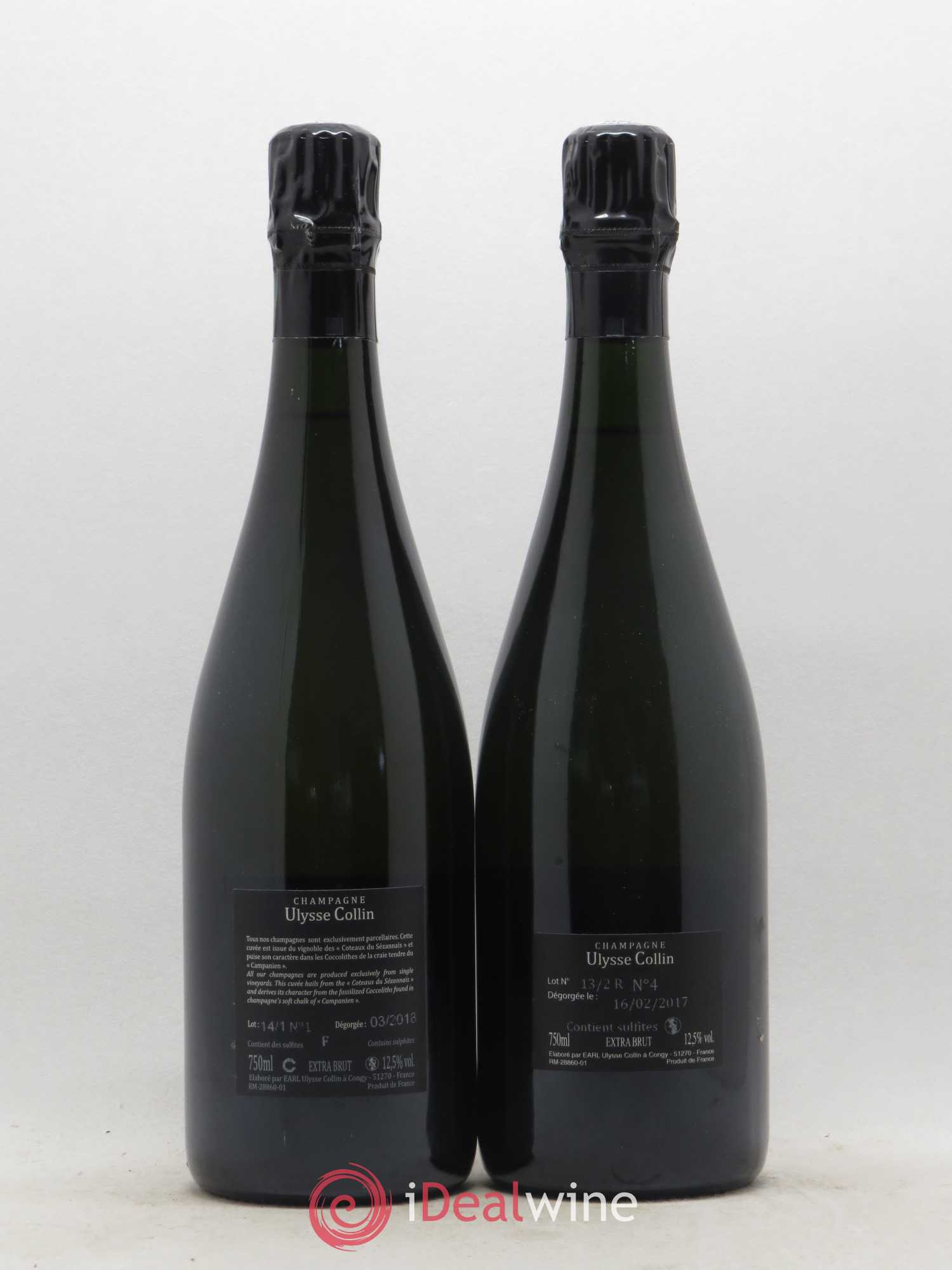 Les Maillons Blanc de Noirs Extra-Brut Ulysse Collin - Lot de 2 bouteilles - 1