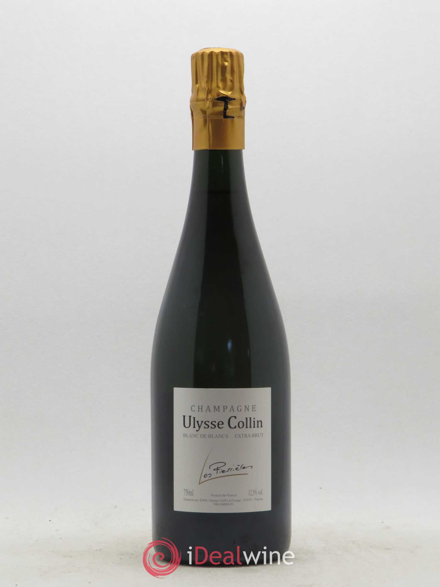 Les Pierrières Blancs de Blancs Extra-Brut Ulysse Collin - Lot de 1 bouteille - 0