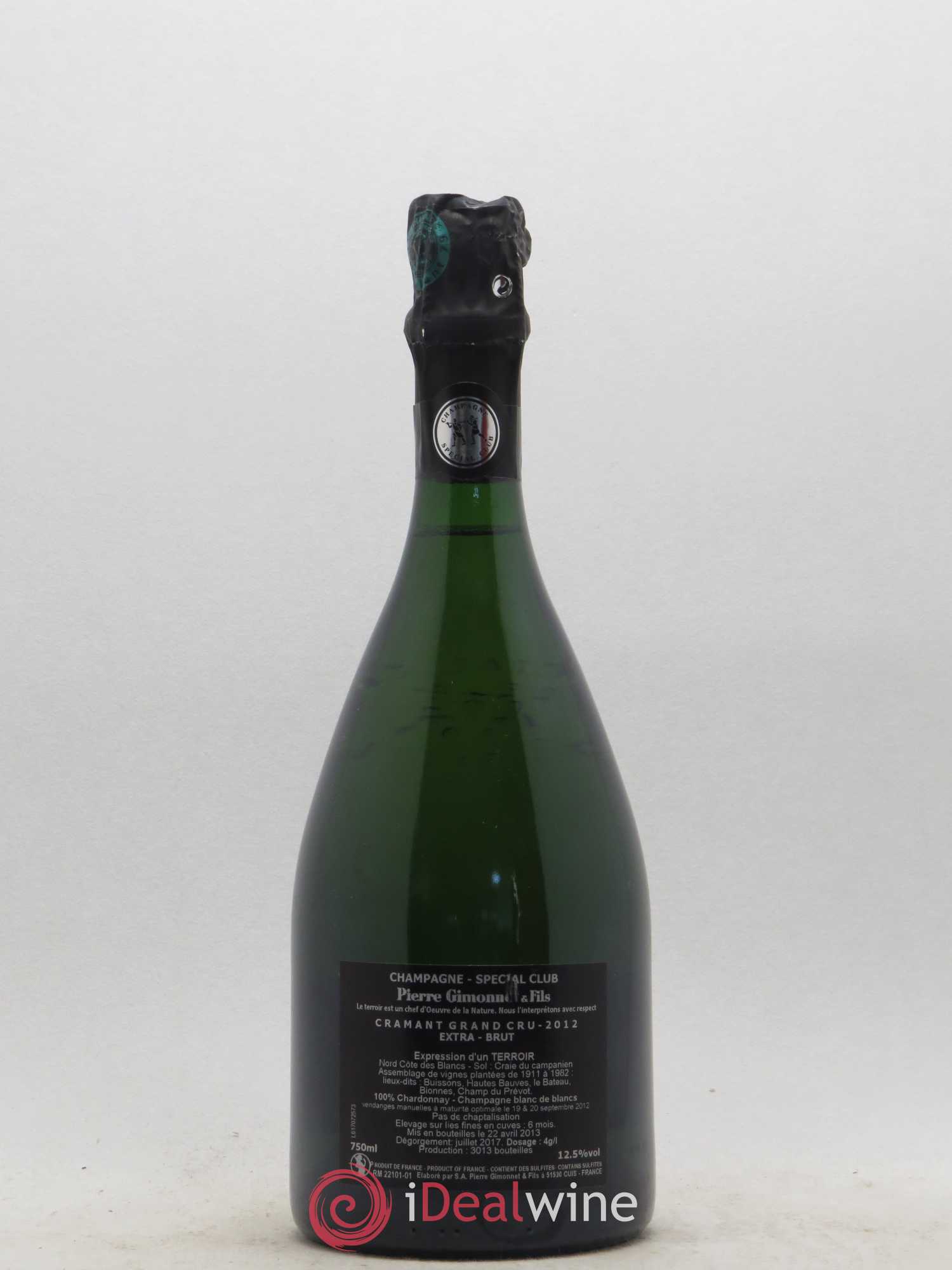 Special Club Pierre Gimonnet 2012 - Posten von 1 Flasche - 1